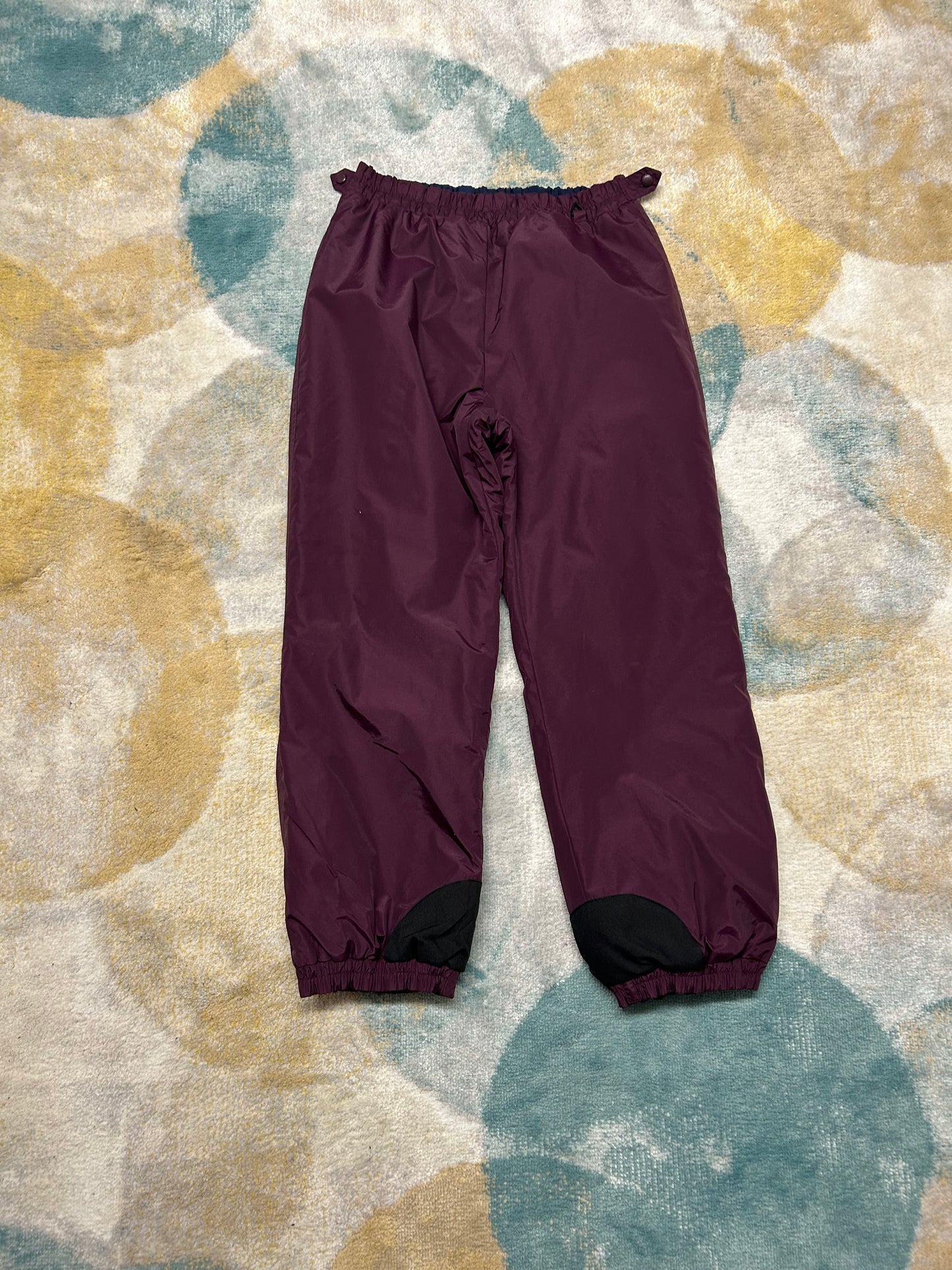 Columbia Burgundy 90's Waterproof Pants