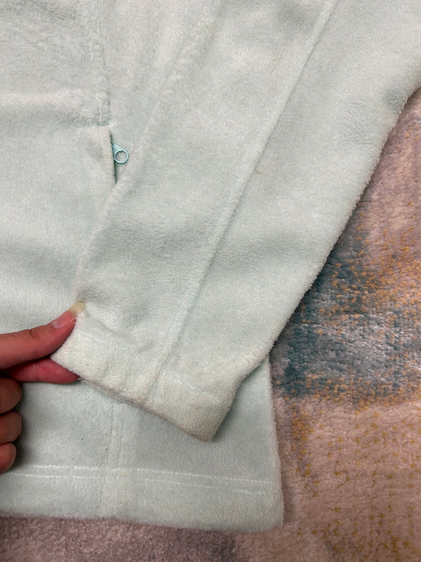 Columbia mint fleece jacket