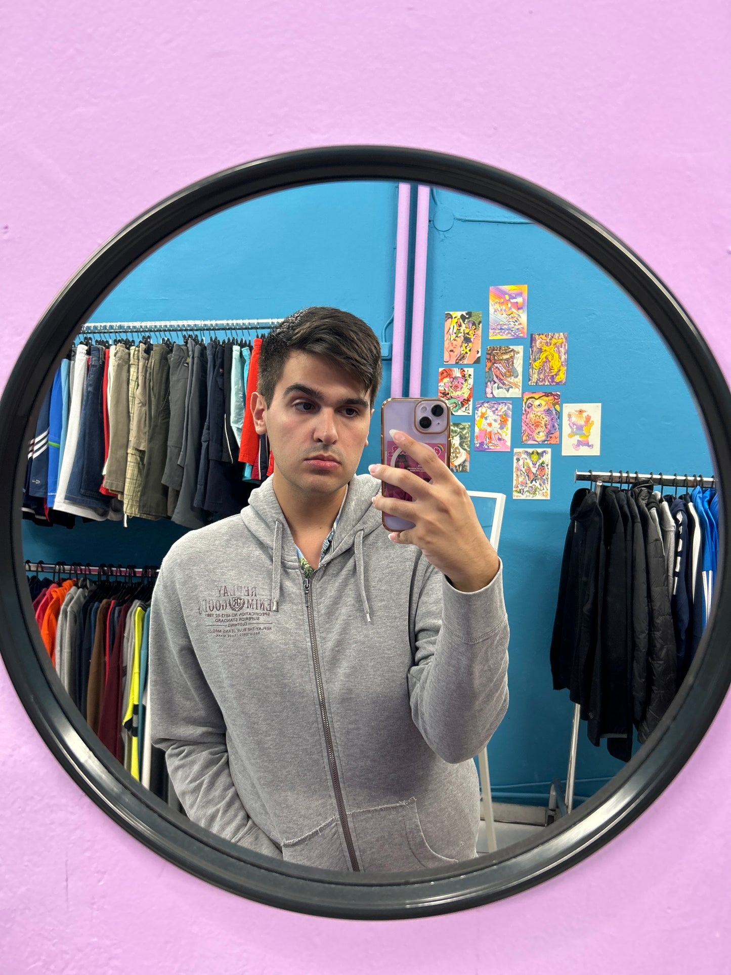 Replay 00's grey cotton jacket