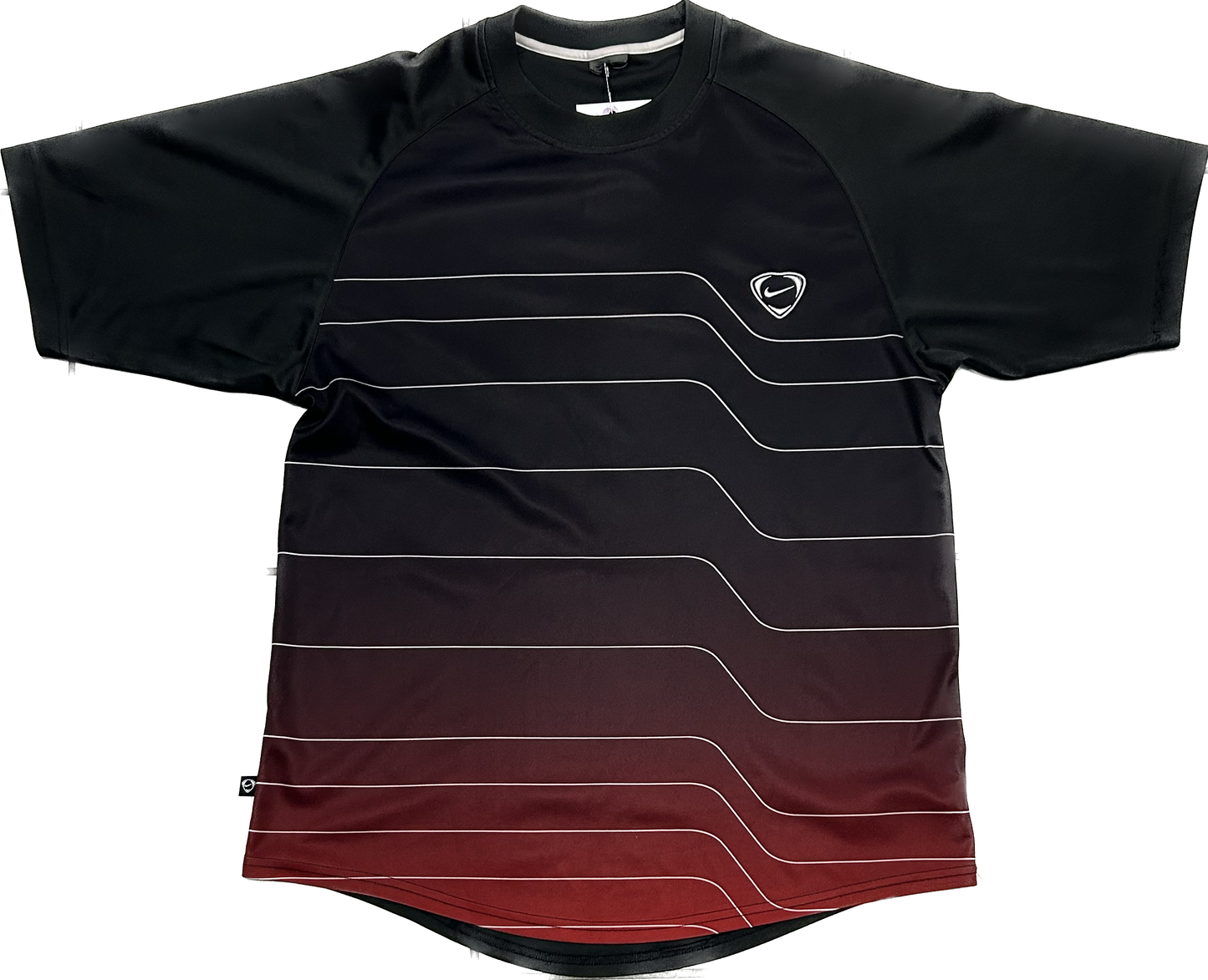 Nike 00's Retro Football Black and Red T-shirt