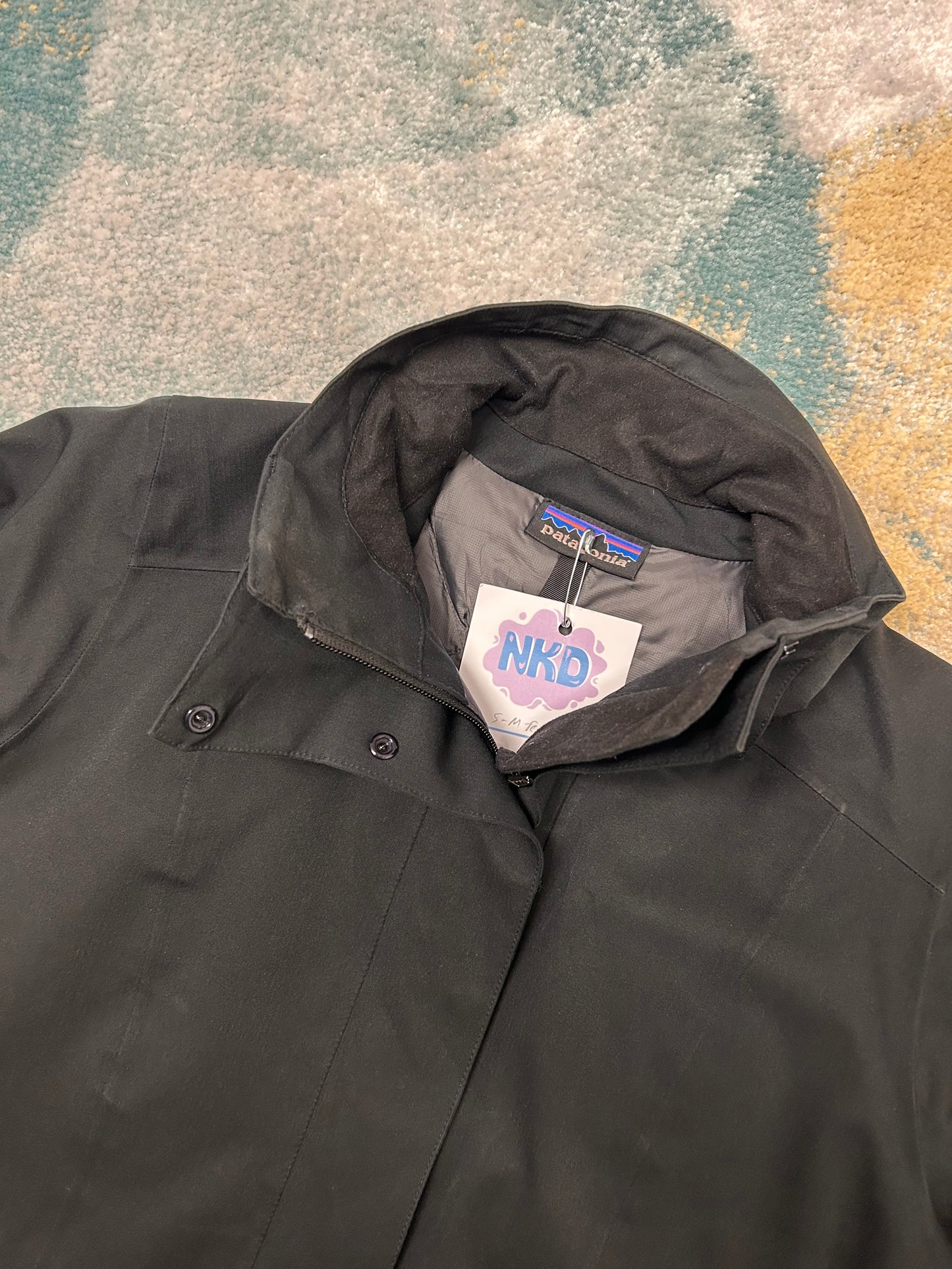 Patagonia Black Waterproof Coat