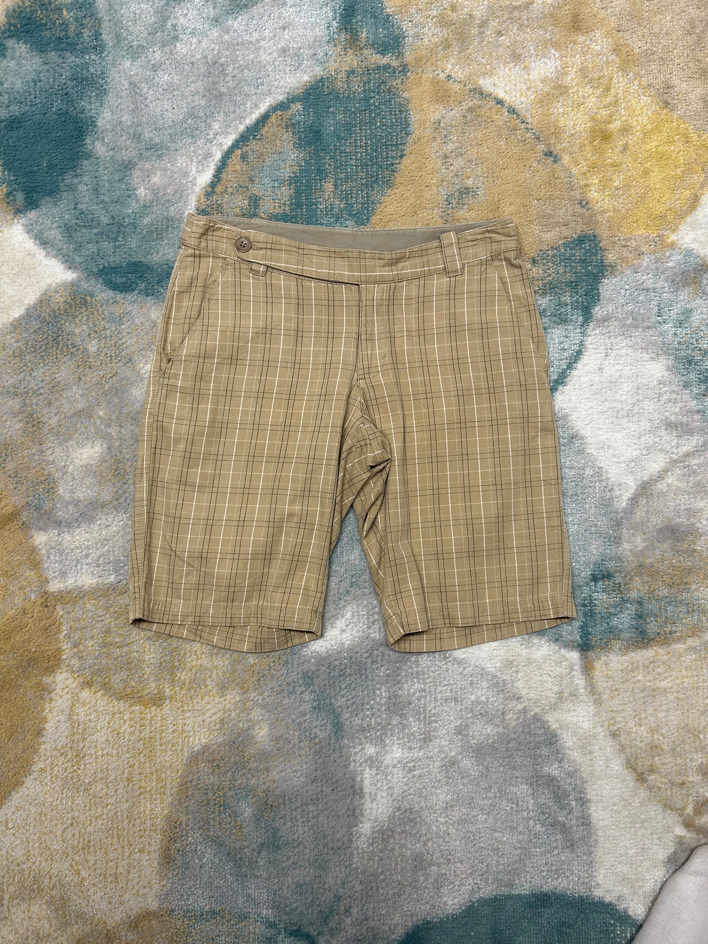 TheNorthFace checkered brown Shorts
