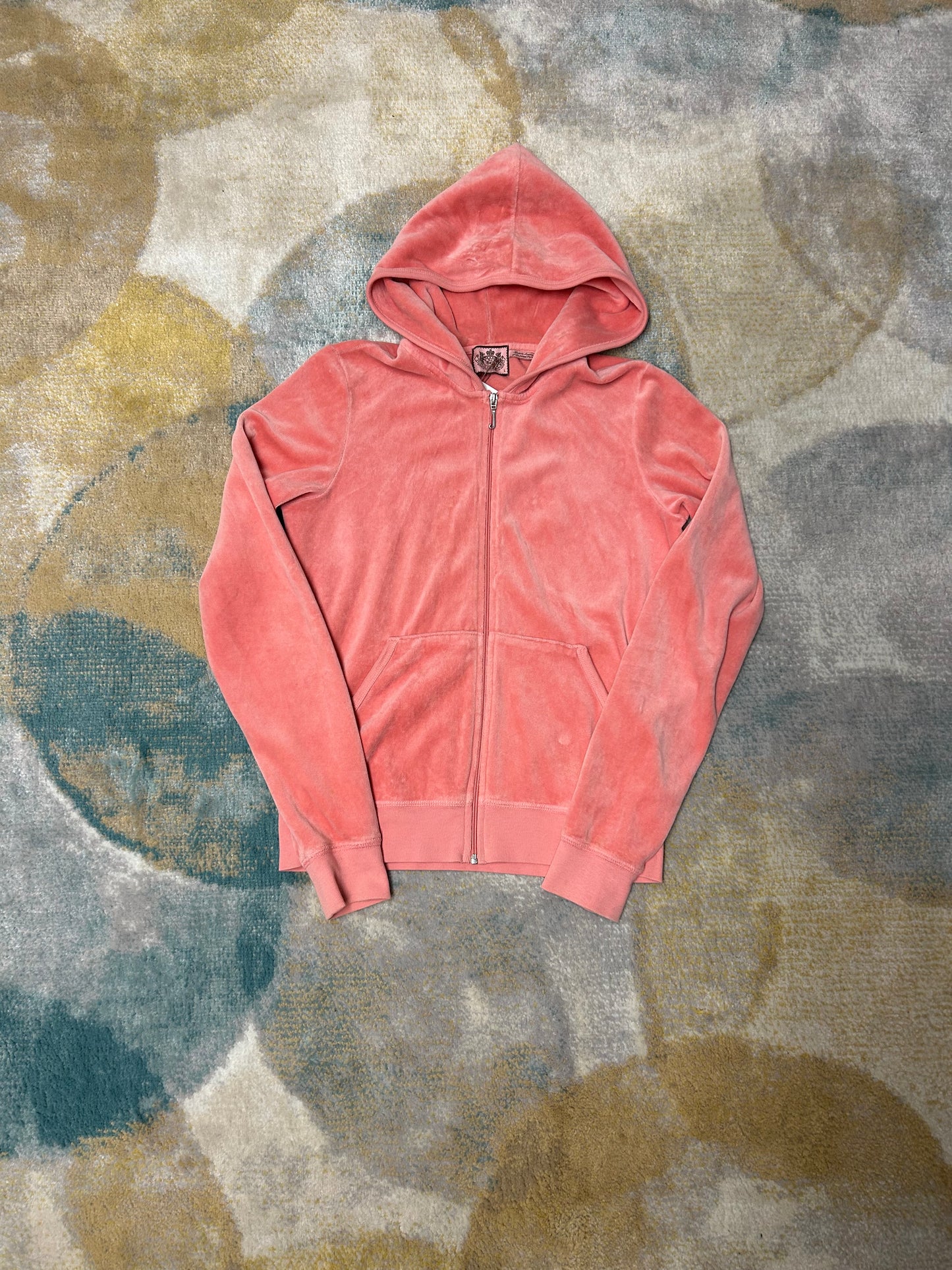 Juicy couture pink velour jacket
