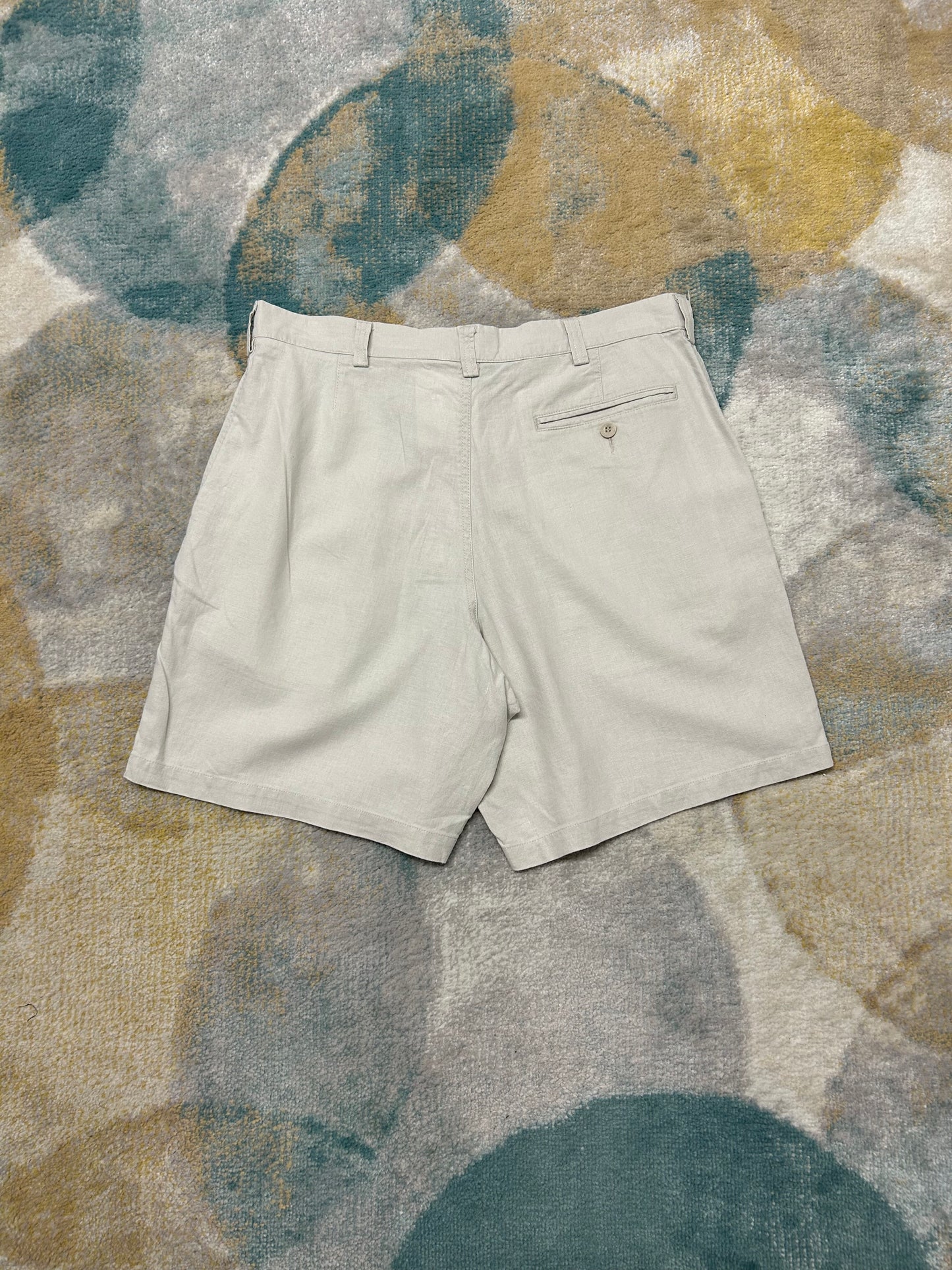 Marks and Spencer white Bermuda shorts