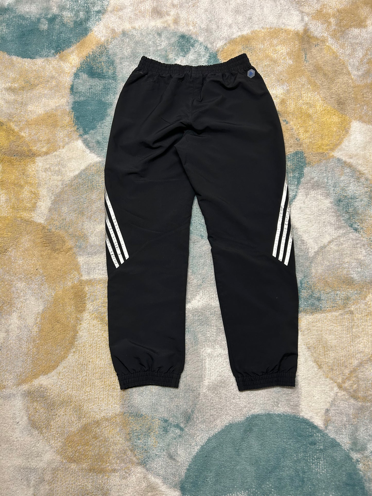 Adidas Black Retro Parachute Pants