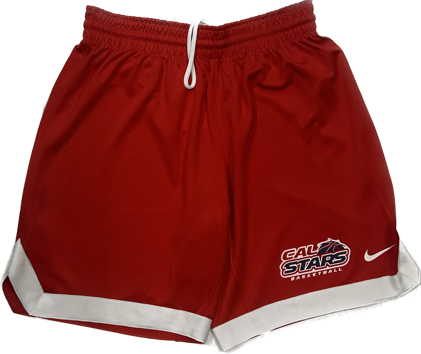 Nike Red and White Shorts