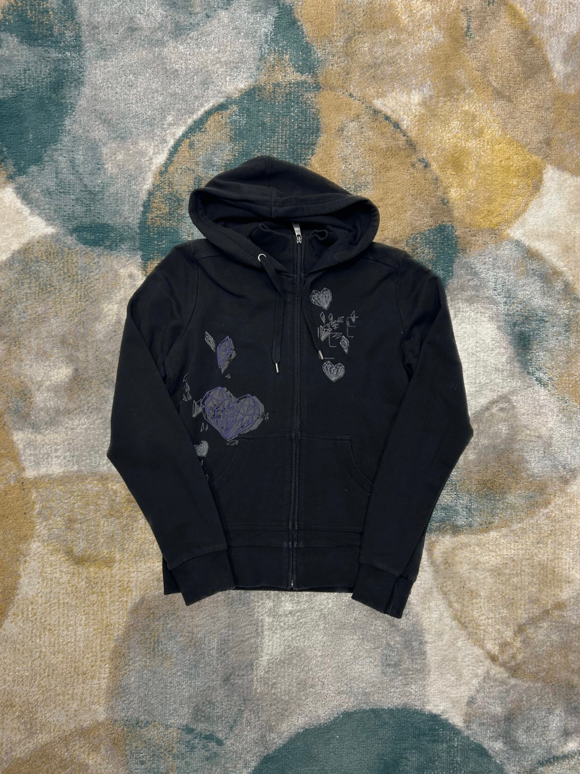 Lee black y2k cotton jacket