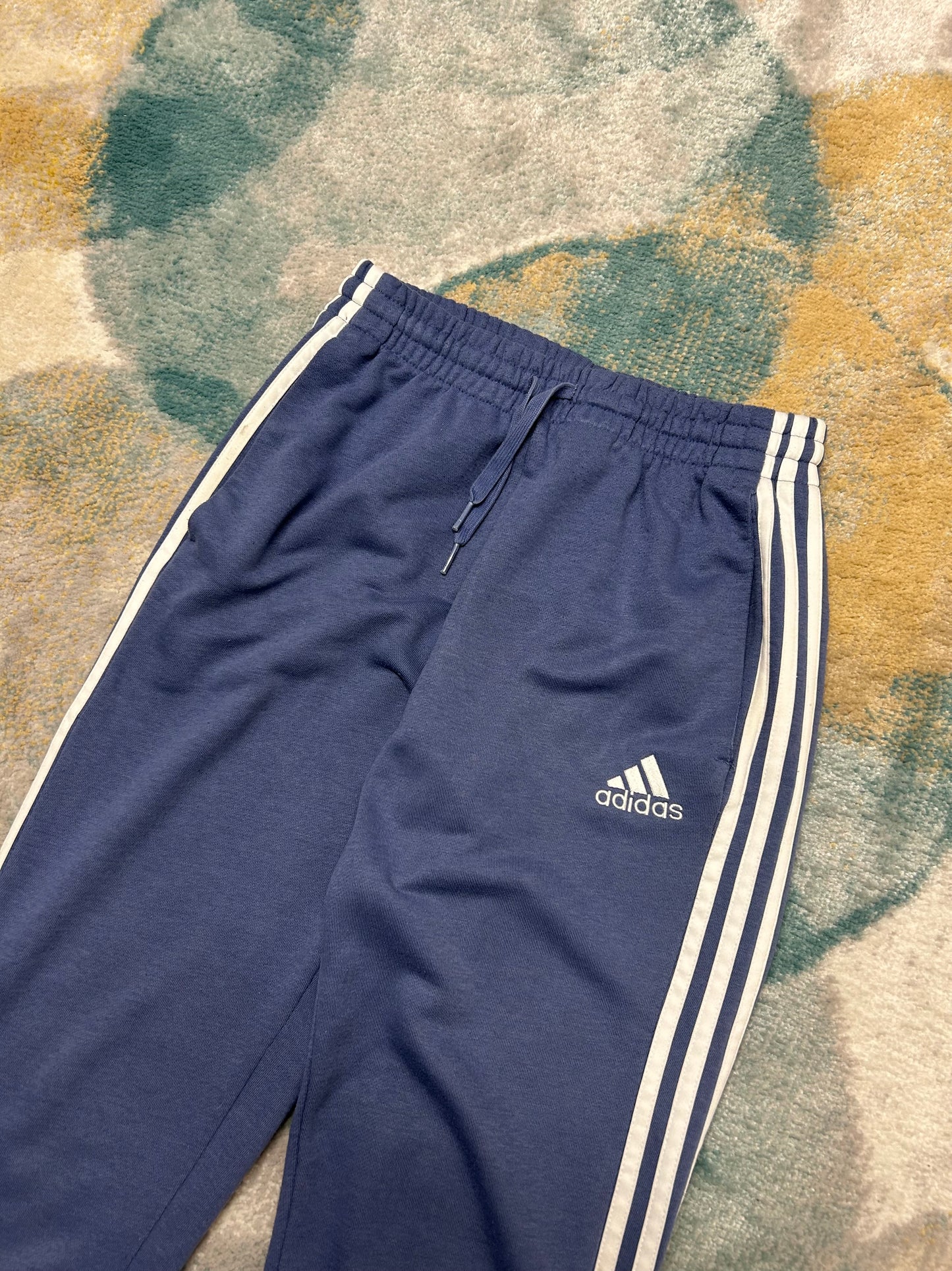 Adidas light blue trackpants