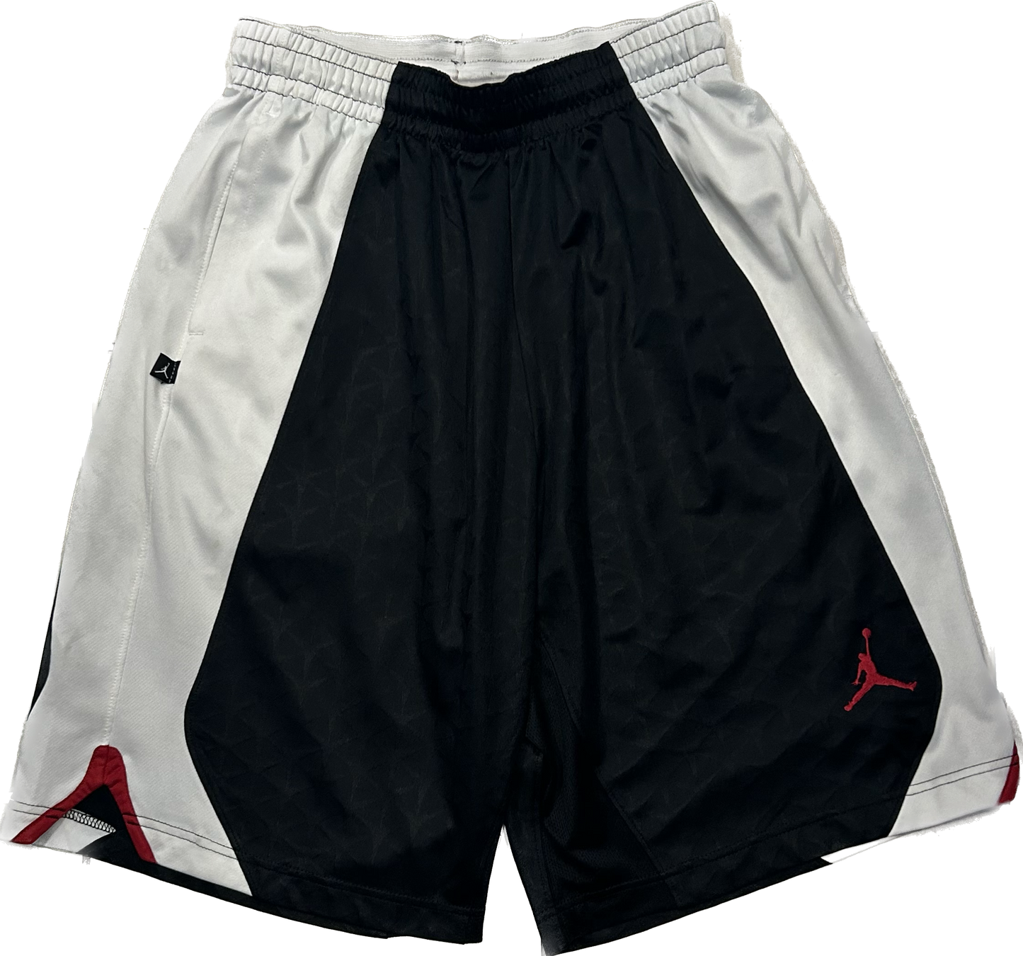 Nike Jordan Black and White Basketball Shorts