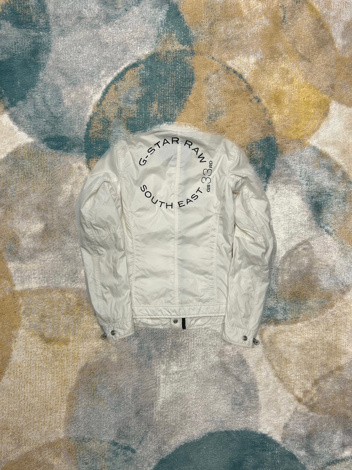 G-Star White Windbreaker
