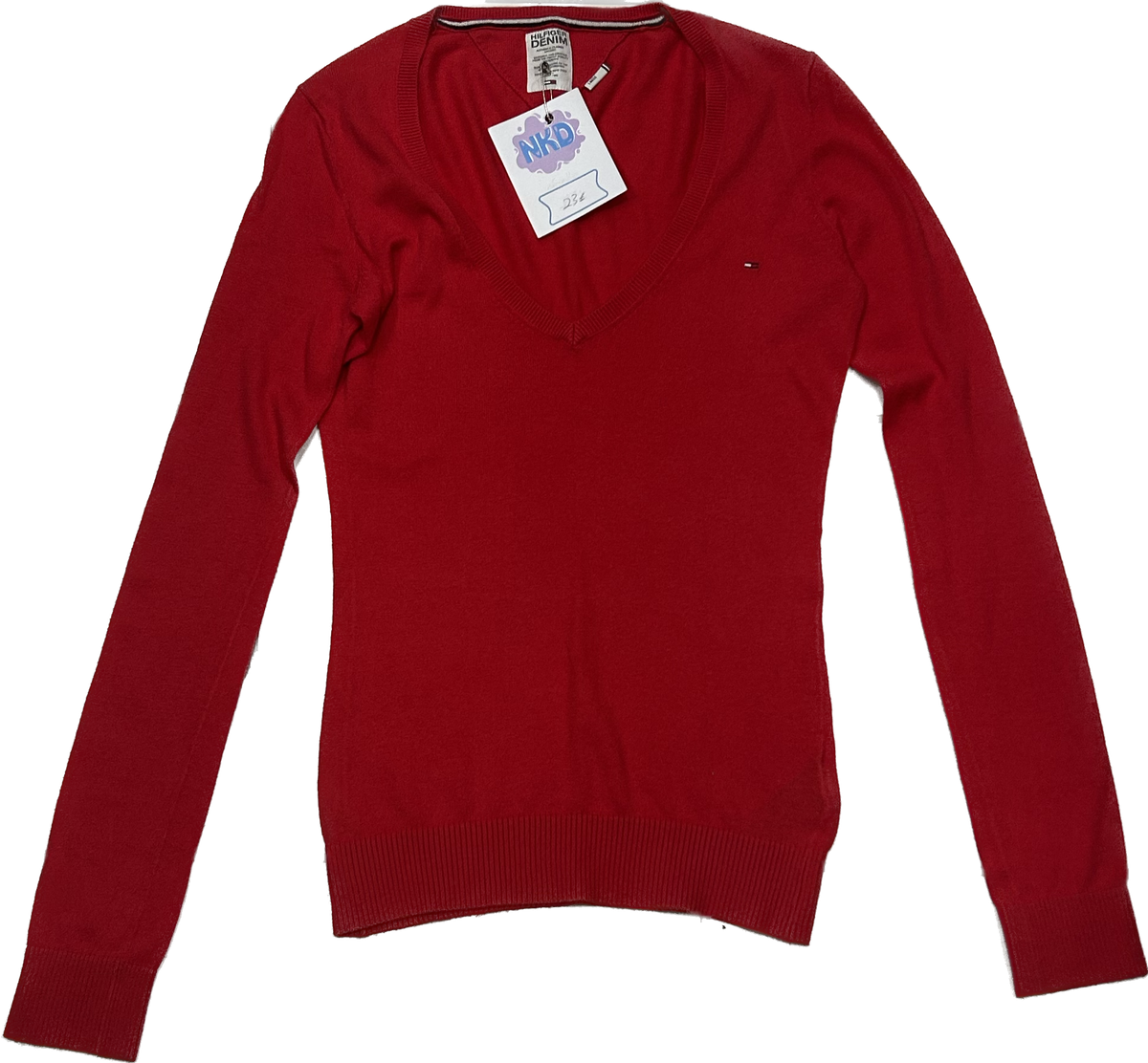 Tommy Hilfiger Red Knit