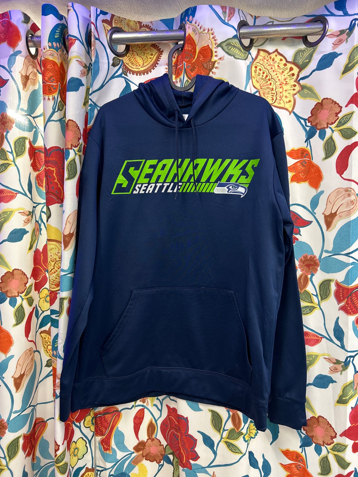 NFL Seahawks dark blue hoodie