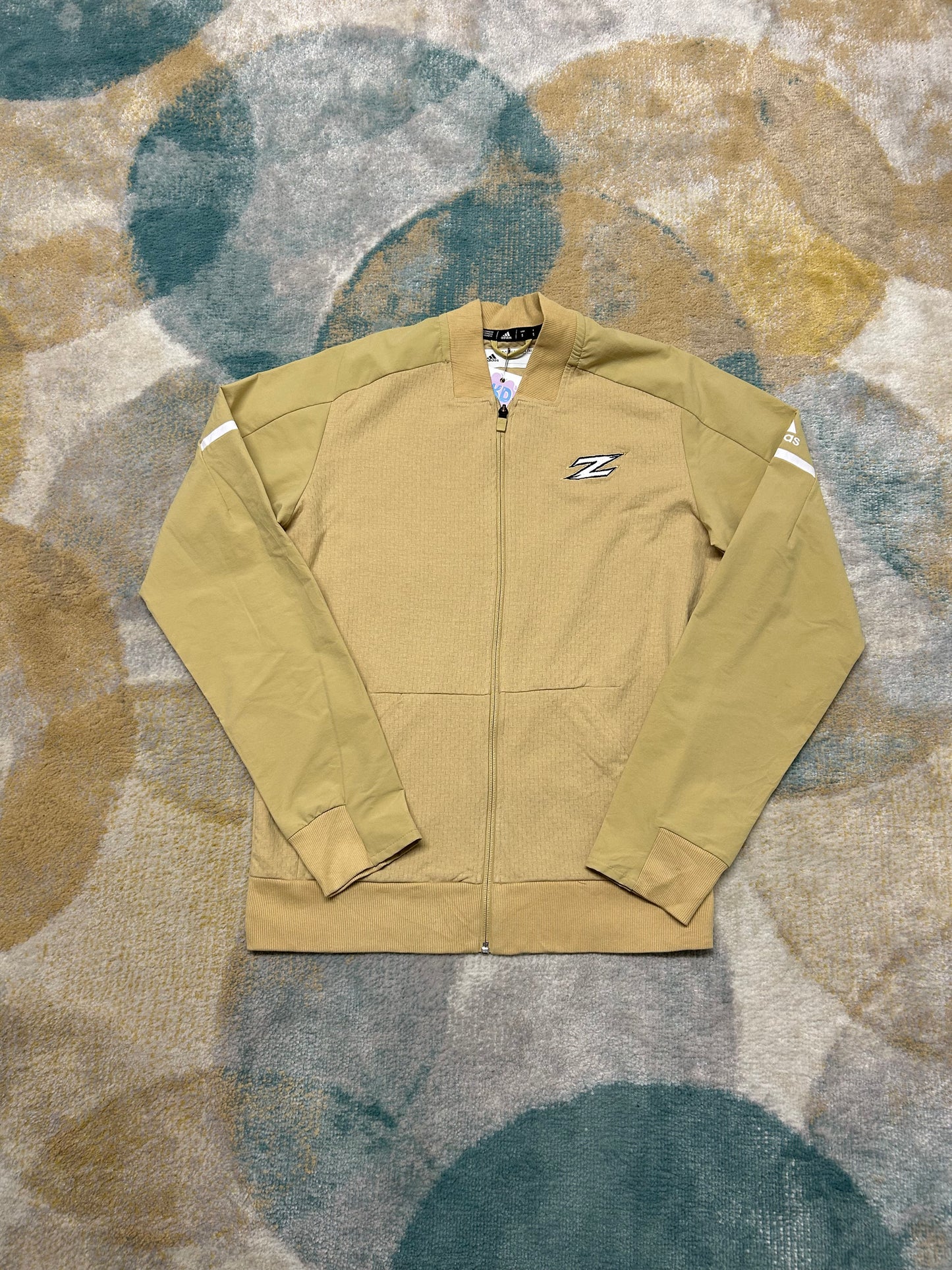 Adidas mustard yellow light trackjacket