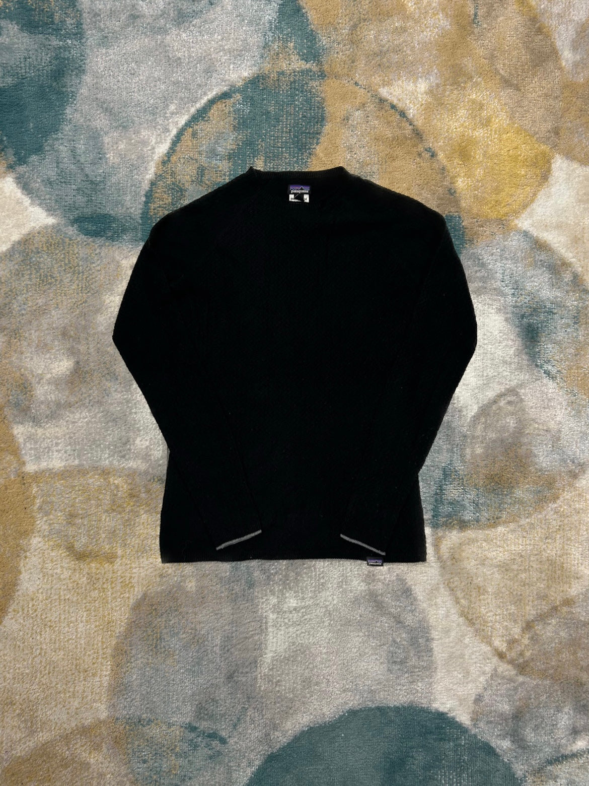 Patagonia Black Wool Knit