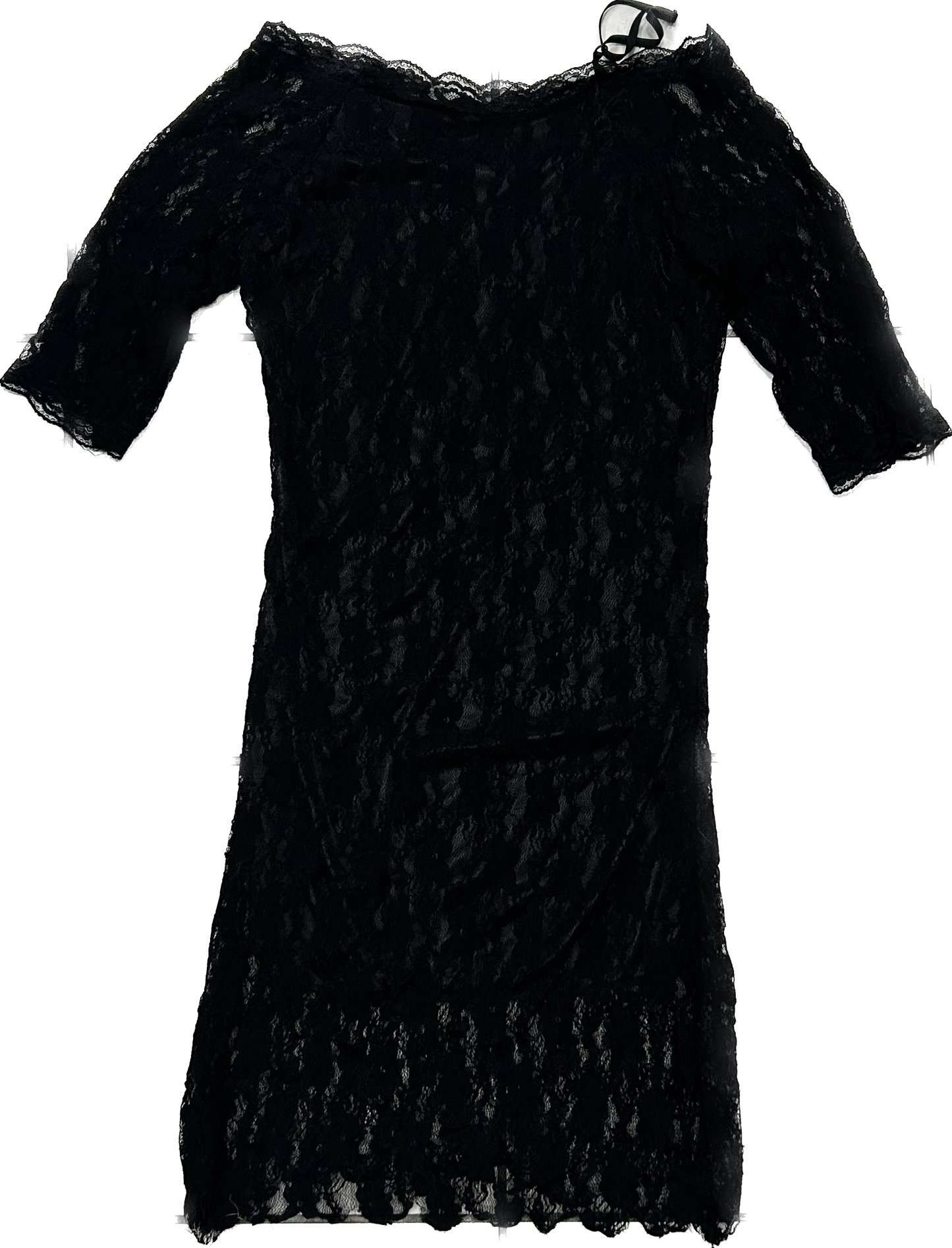 Black Lace Vintage Dress