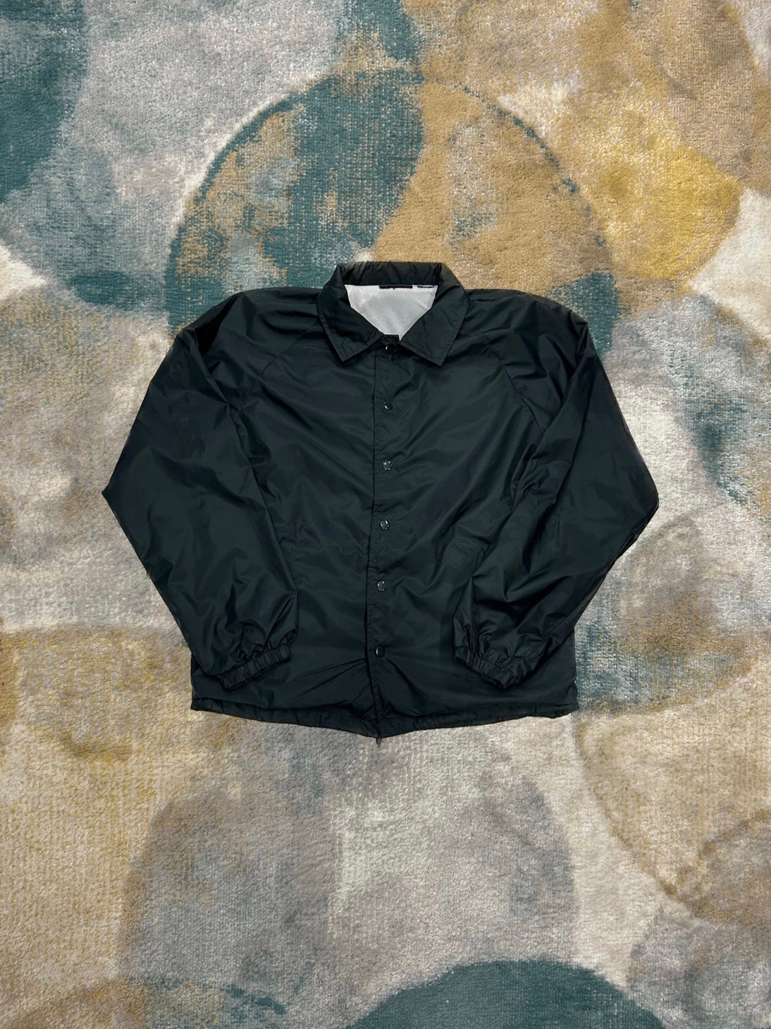 Dark Brown Windbreaker with Fleece Interior