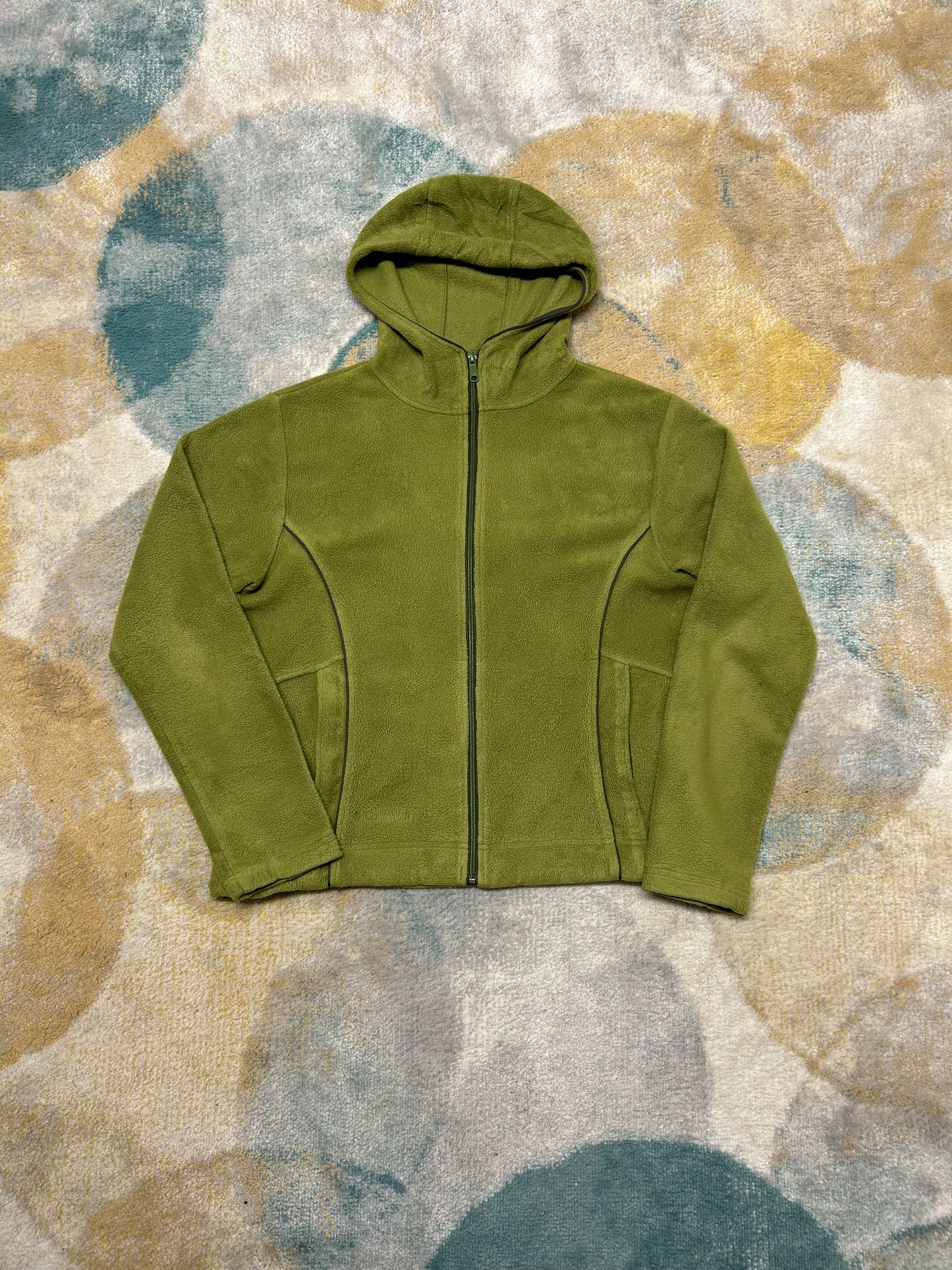 Columbia Forest Green Fleece Jacket