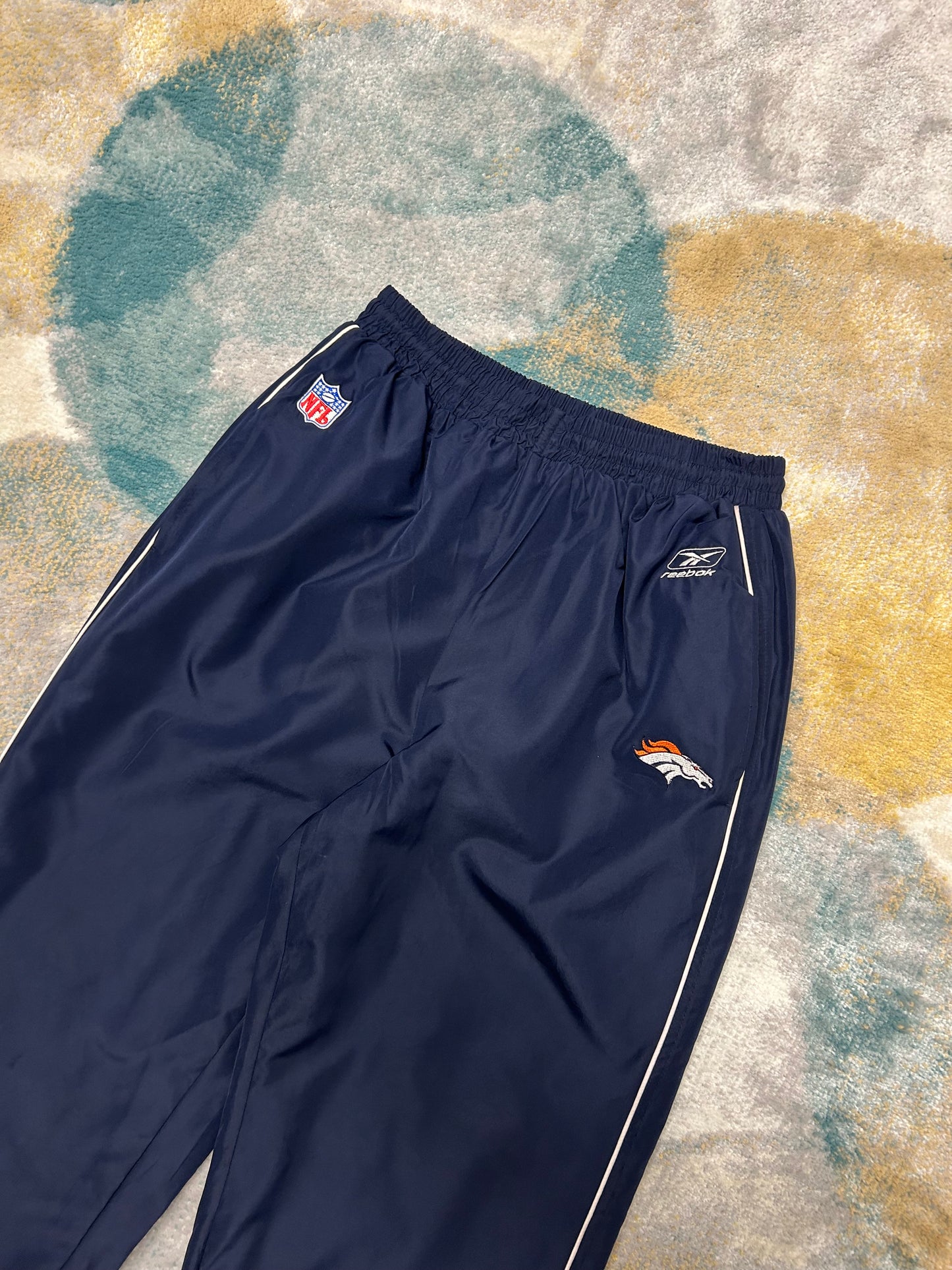 Reebok NFL vintage dark blue Parachute pants