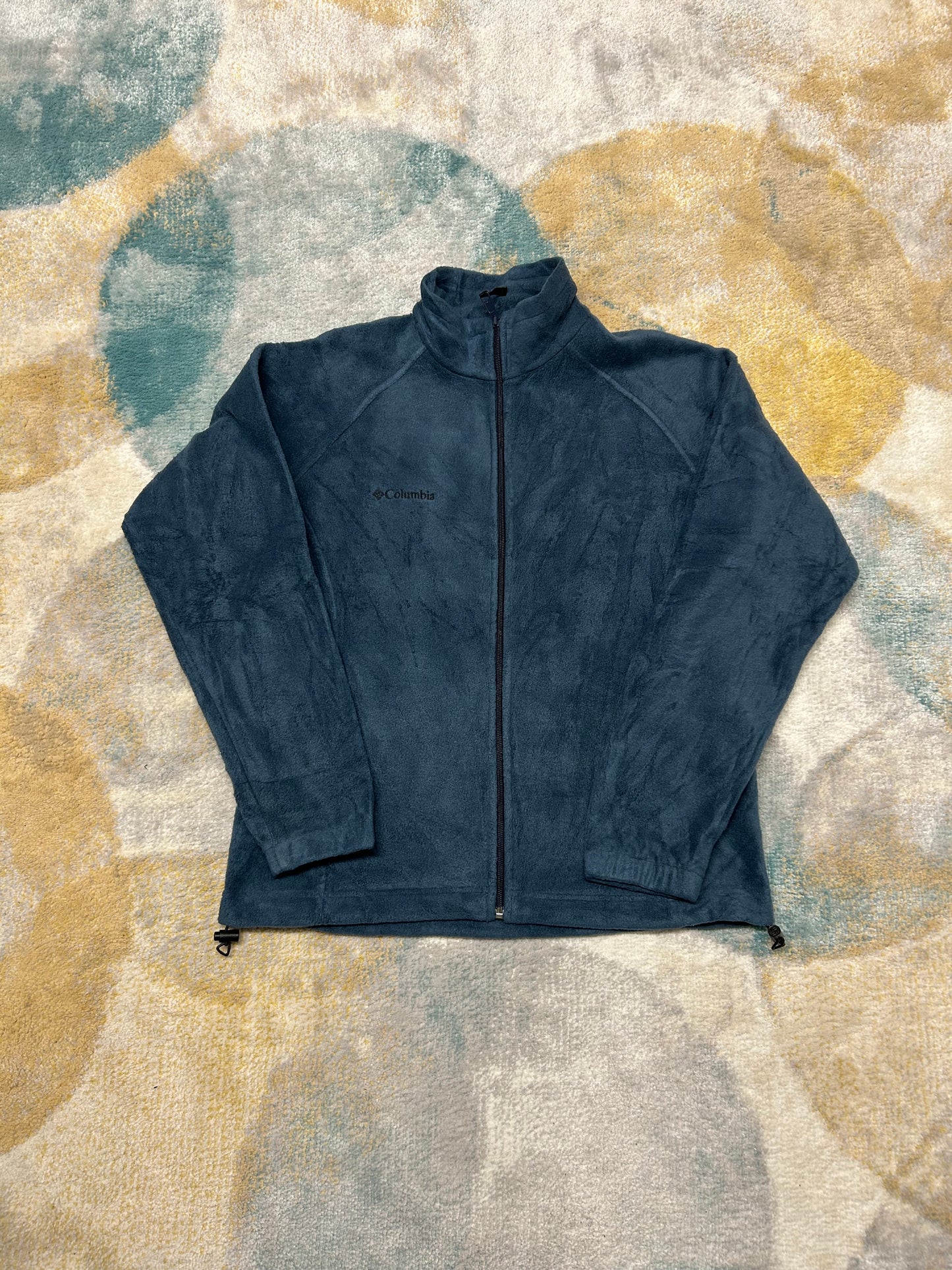 Columbia midnight blue fleece jacket