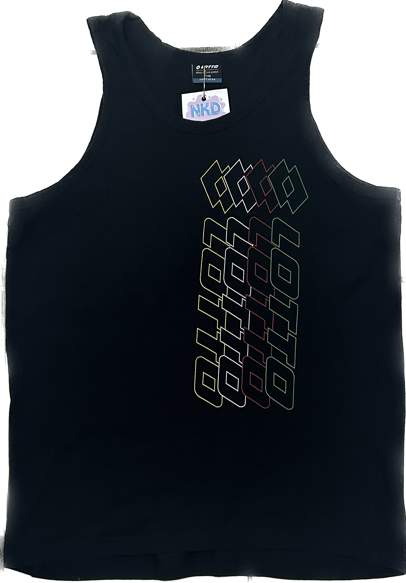 Lotto Black Athletic Sleeveless Tee
