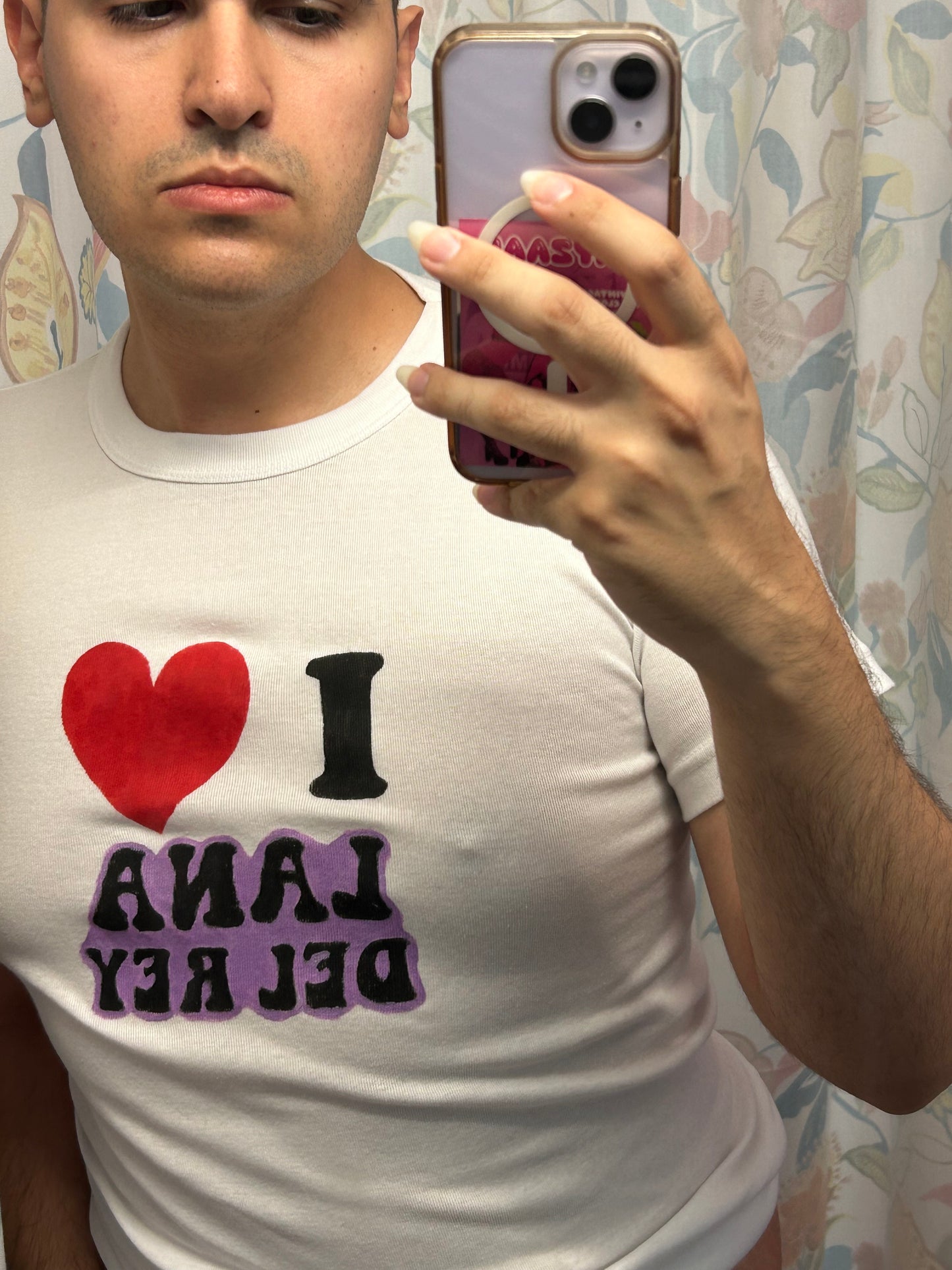 I ❤️ Lana del Rey handmade elastic t-shirt