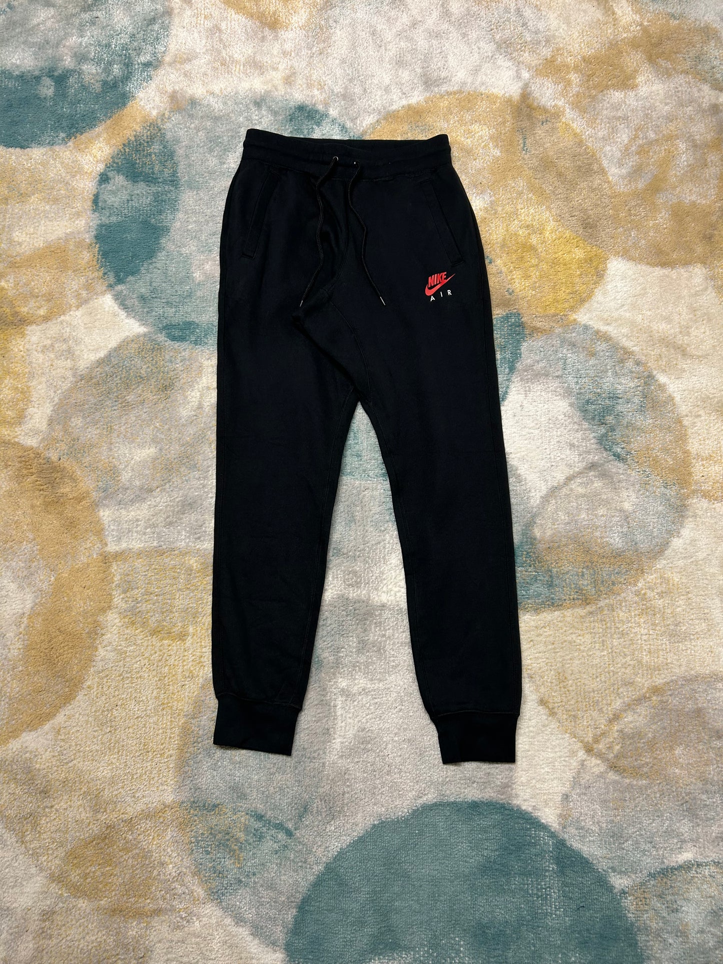 Nike Air Black Cotton Heavy Trackpants