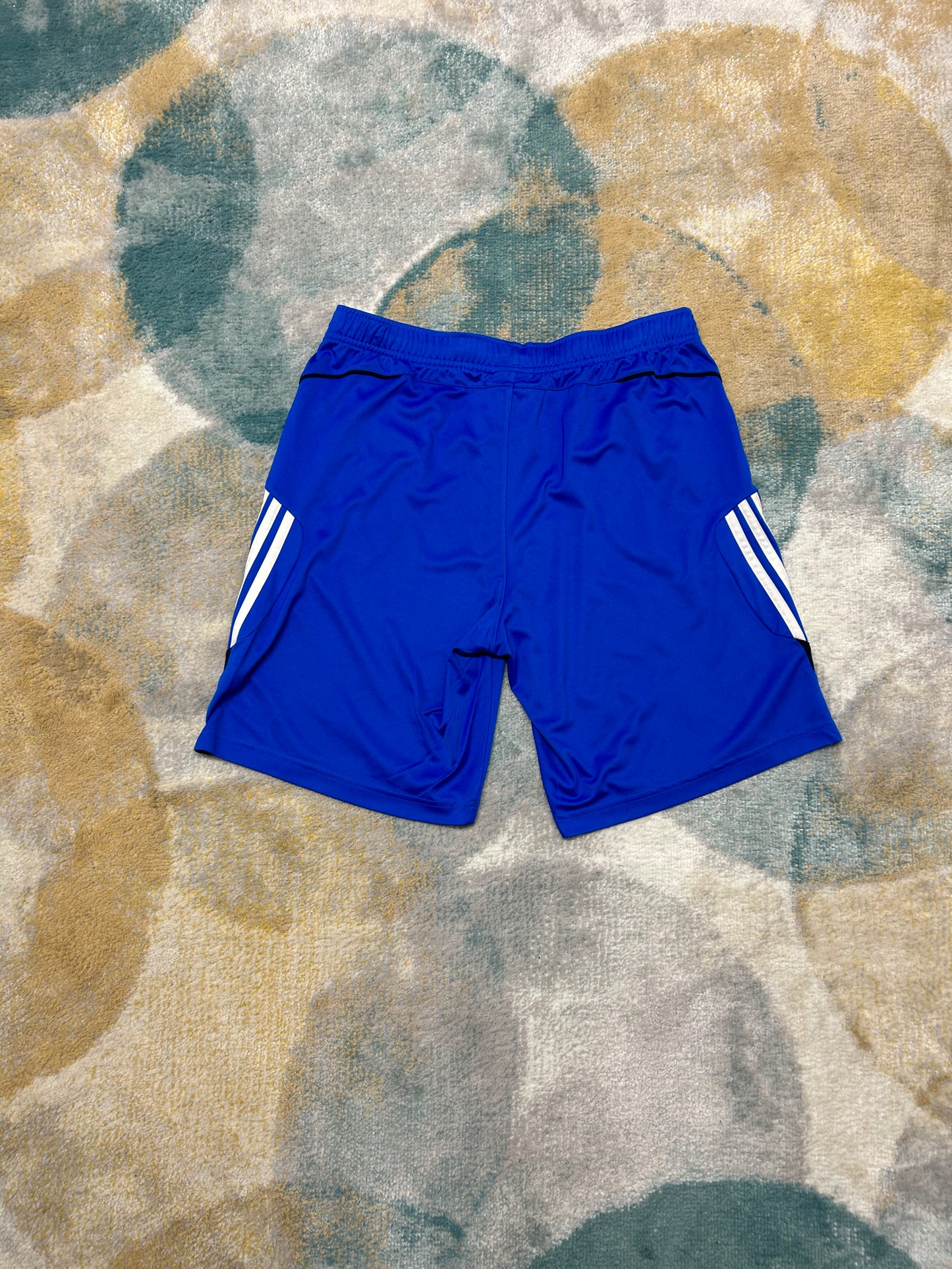 Adidas blue lightweight shorts