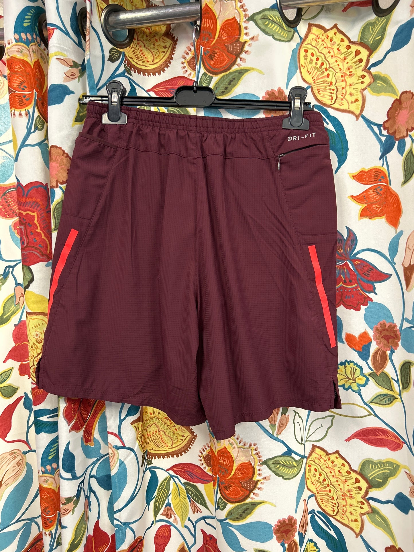 Nike DriFit burgundy shorts