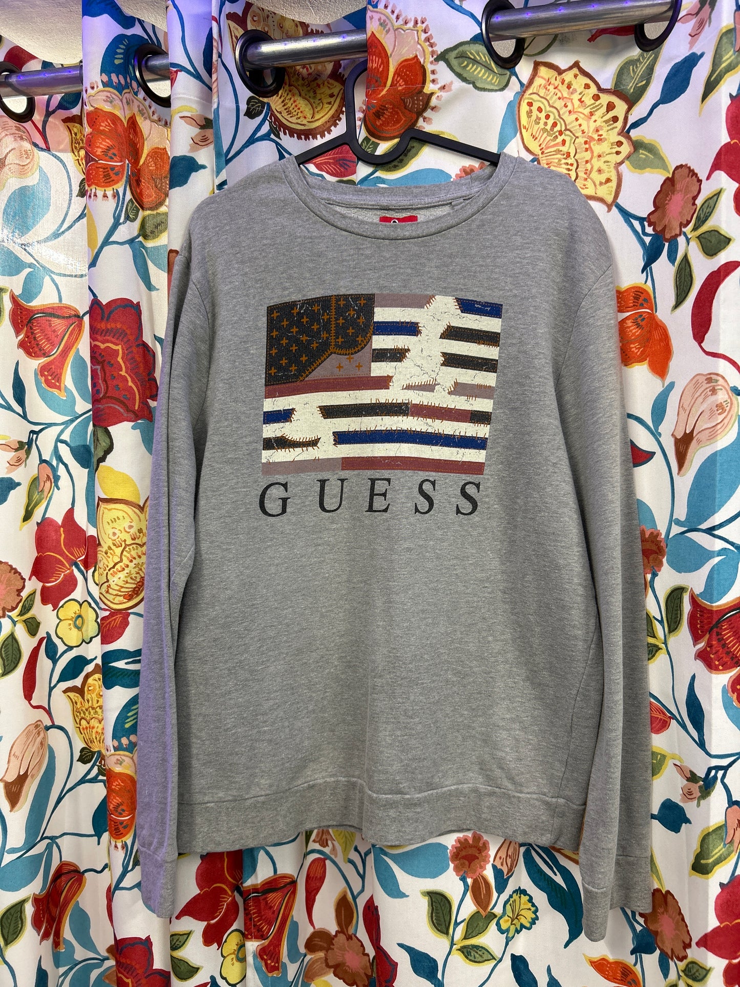 Guess retro grey Crewneck