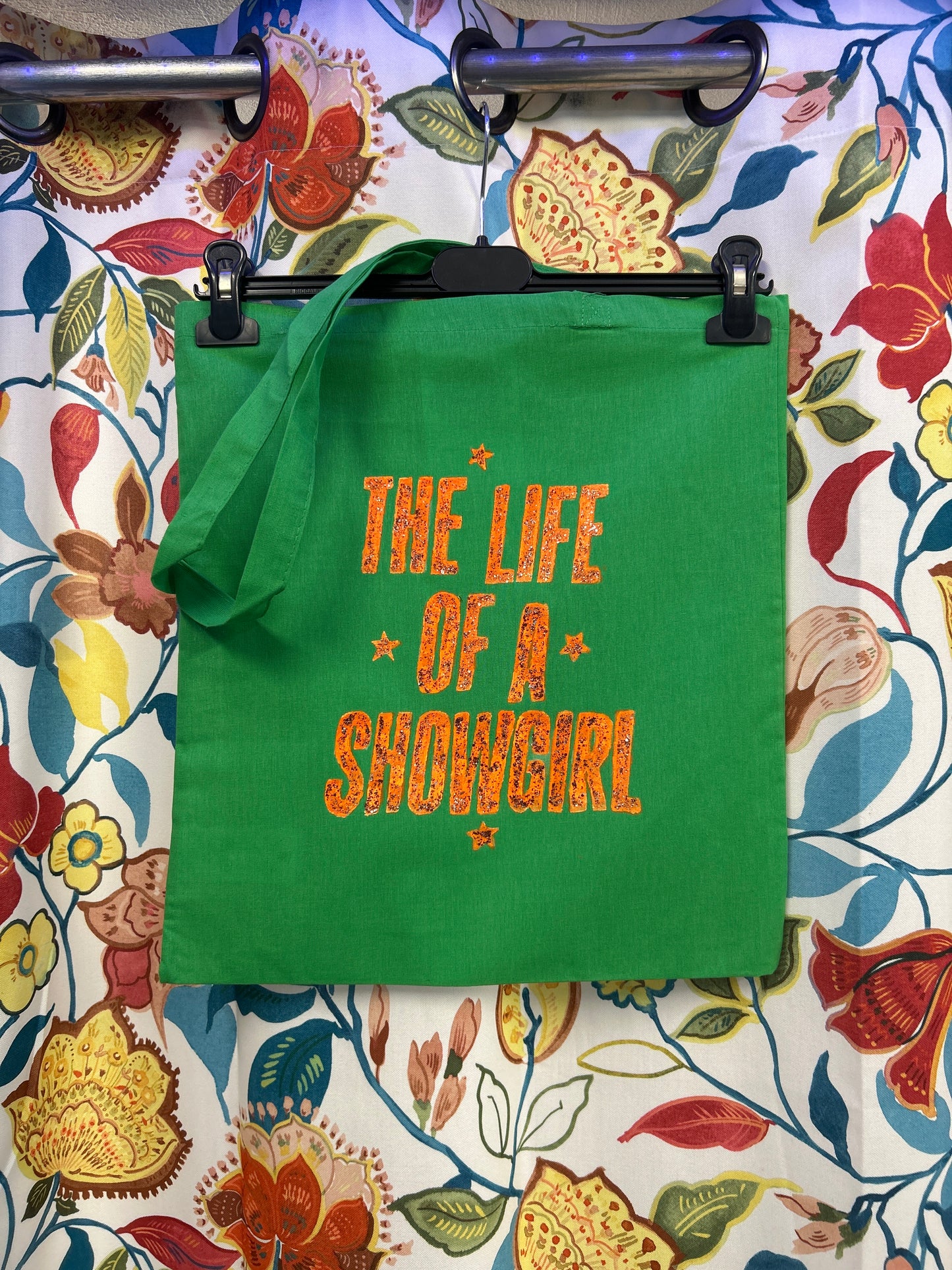 Taylor Swift 'The Life of a Showgirl' Handpainted Tote Bag