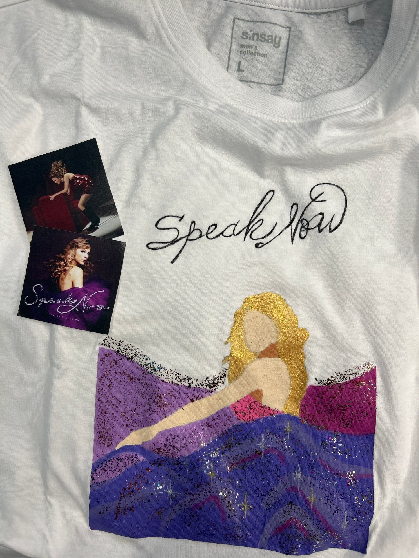 Taylor Swift 'Speak Now' Hand-painted Tshirt