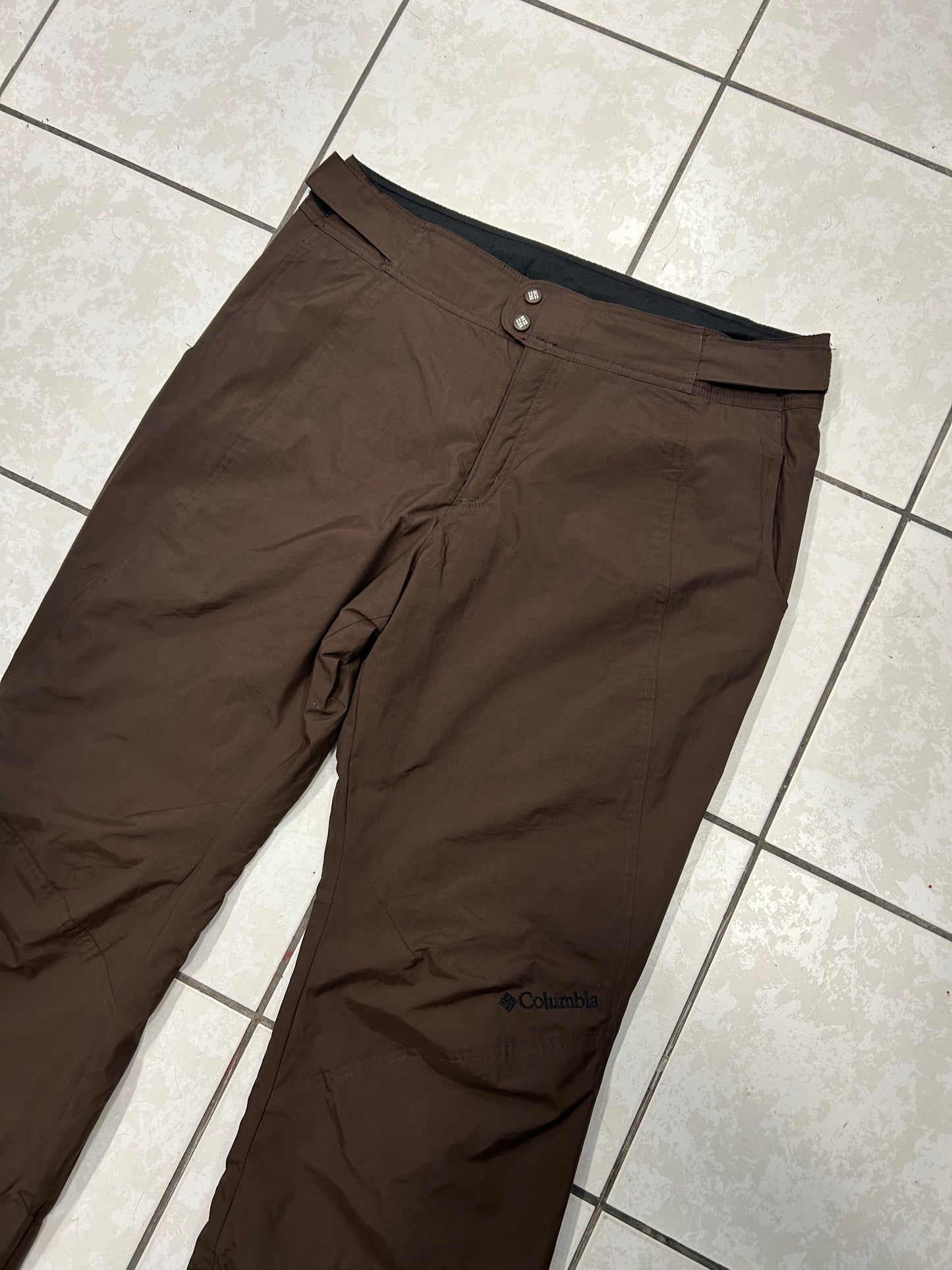 Columbia 00' Dark Brown Waterproof Ski Pants
