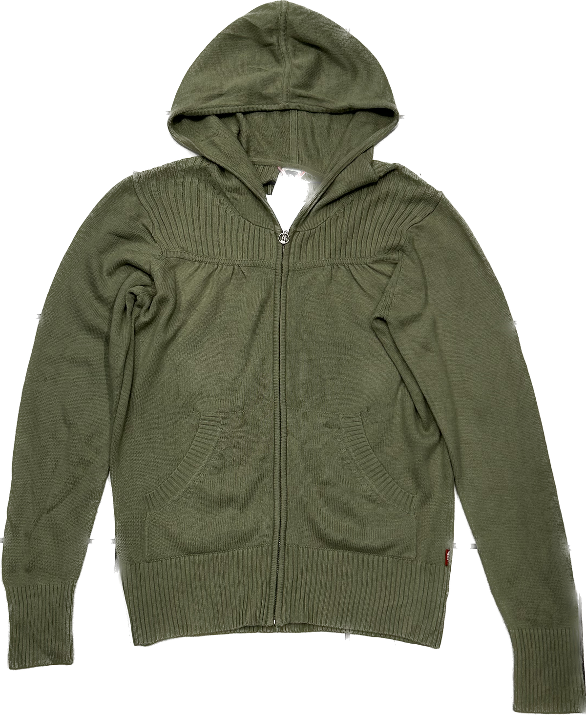 TheNorthFace Olive Green Knit Jacket