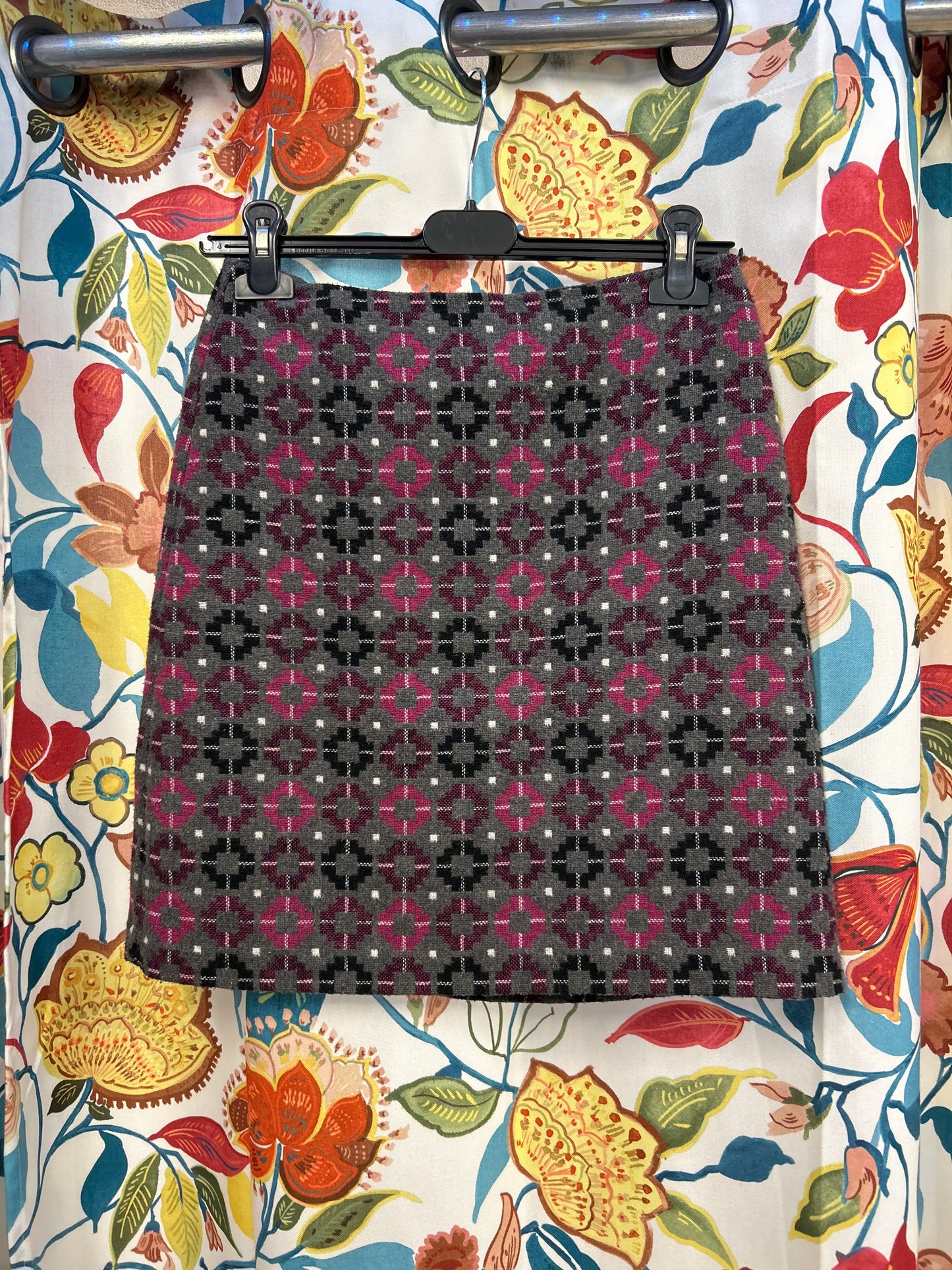 Y2K Marks & Spencer Pink and Grey Skirt