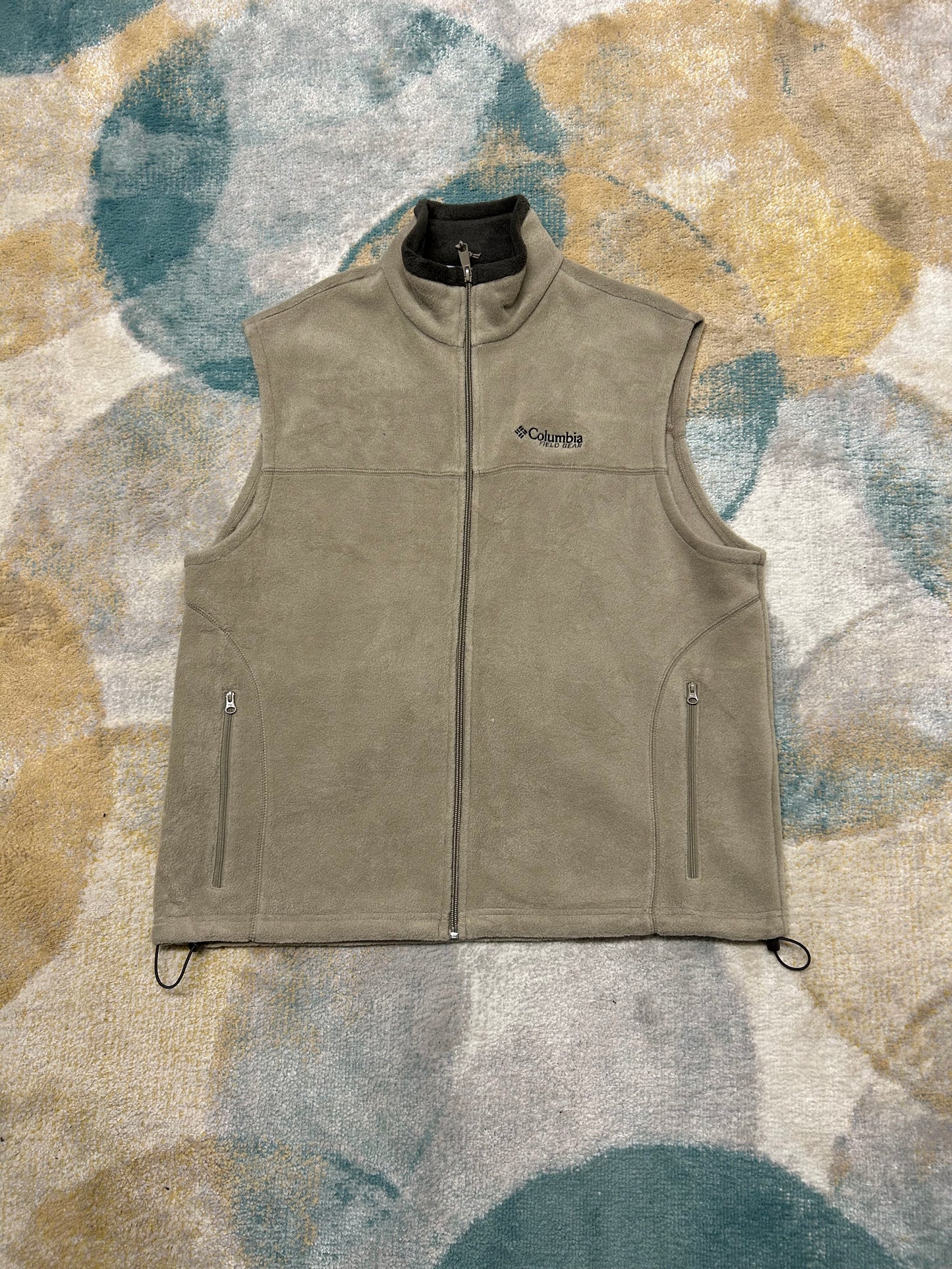 Columbia Beige Fleece Vest