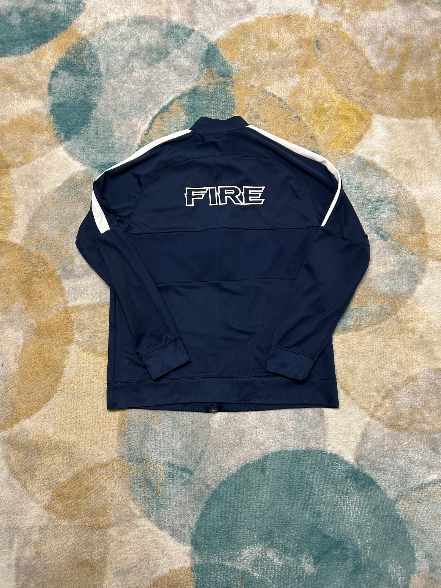 Nike Dark Blue and White light Trackjacket