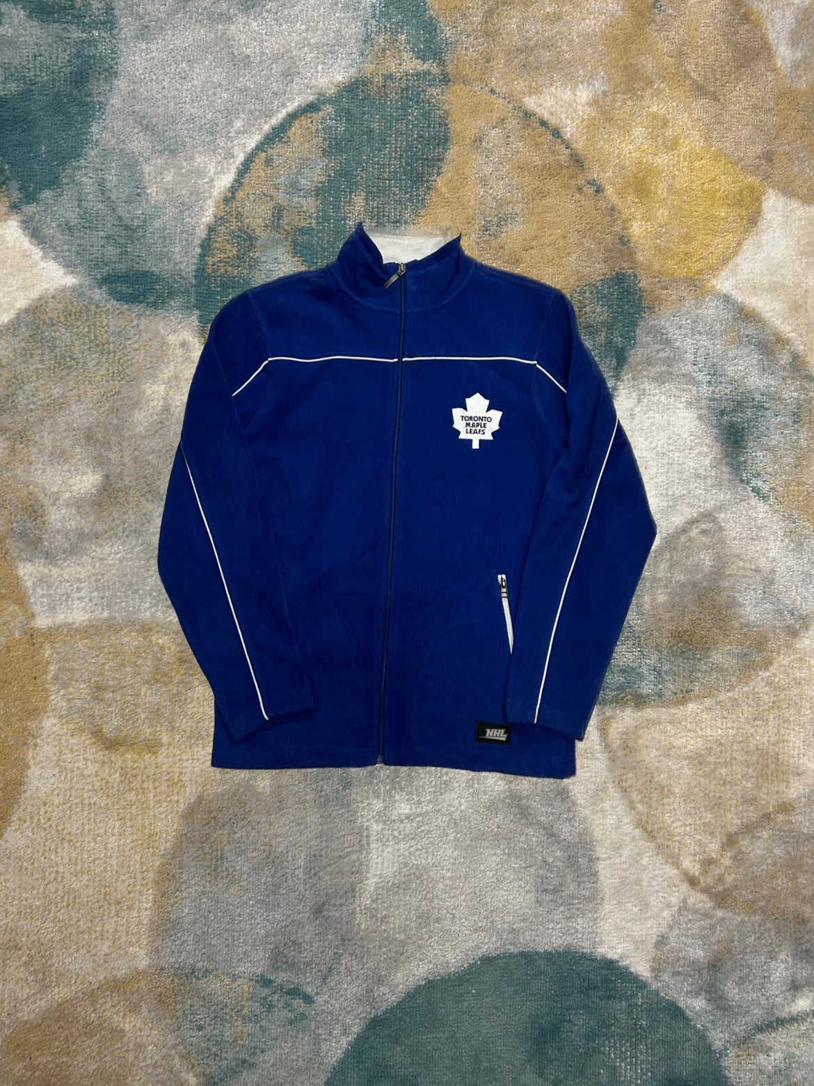 Toronto Maple Leafs Dark Blue Fleece Jacket