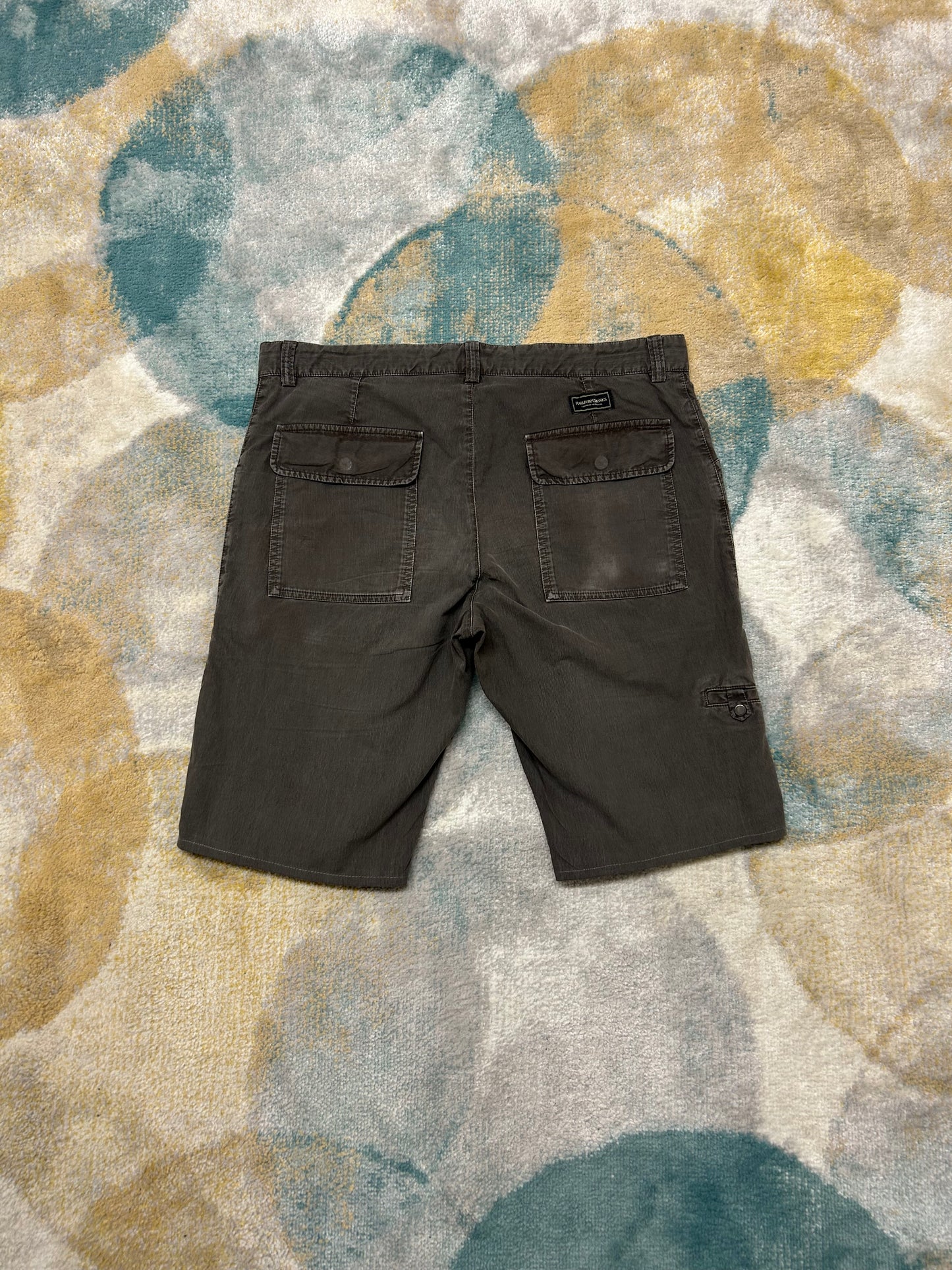 Marlboro classics dark brown cargo shorts