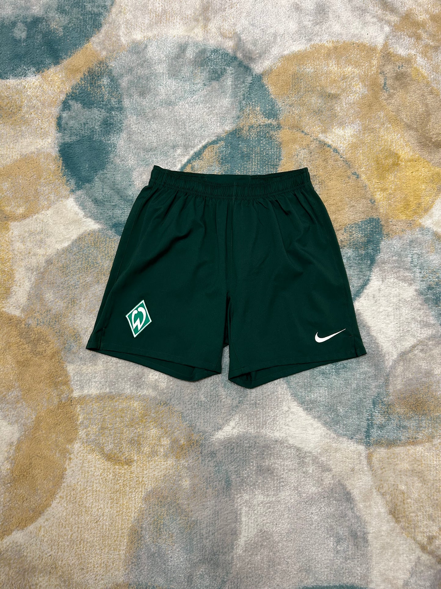 Nike dark green athletic shorts