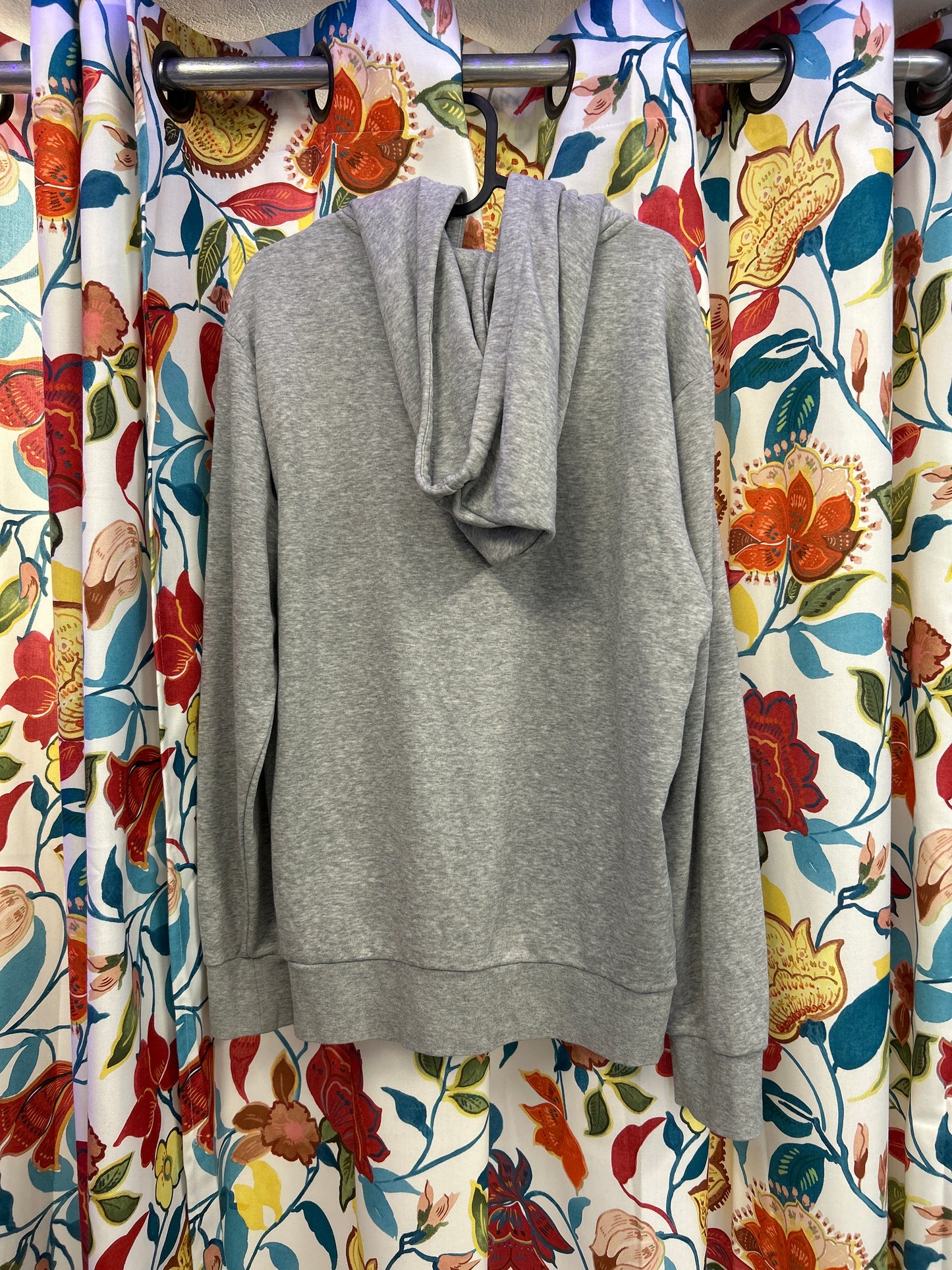 Adidas grey cotton jacket