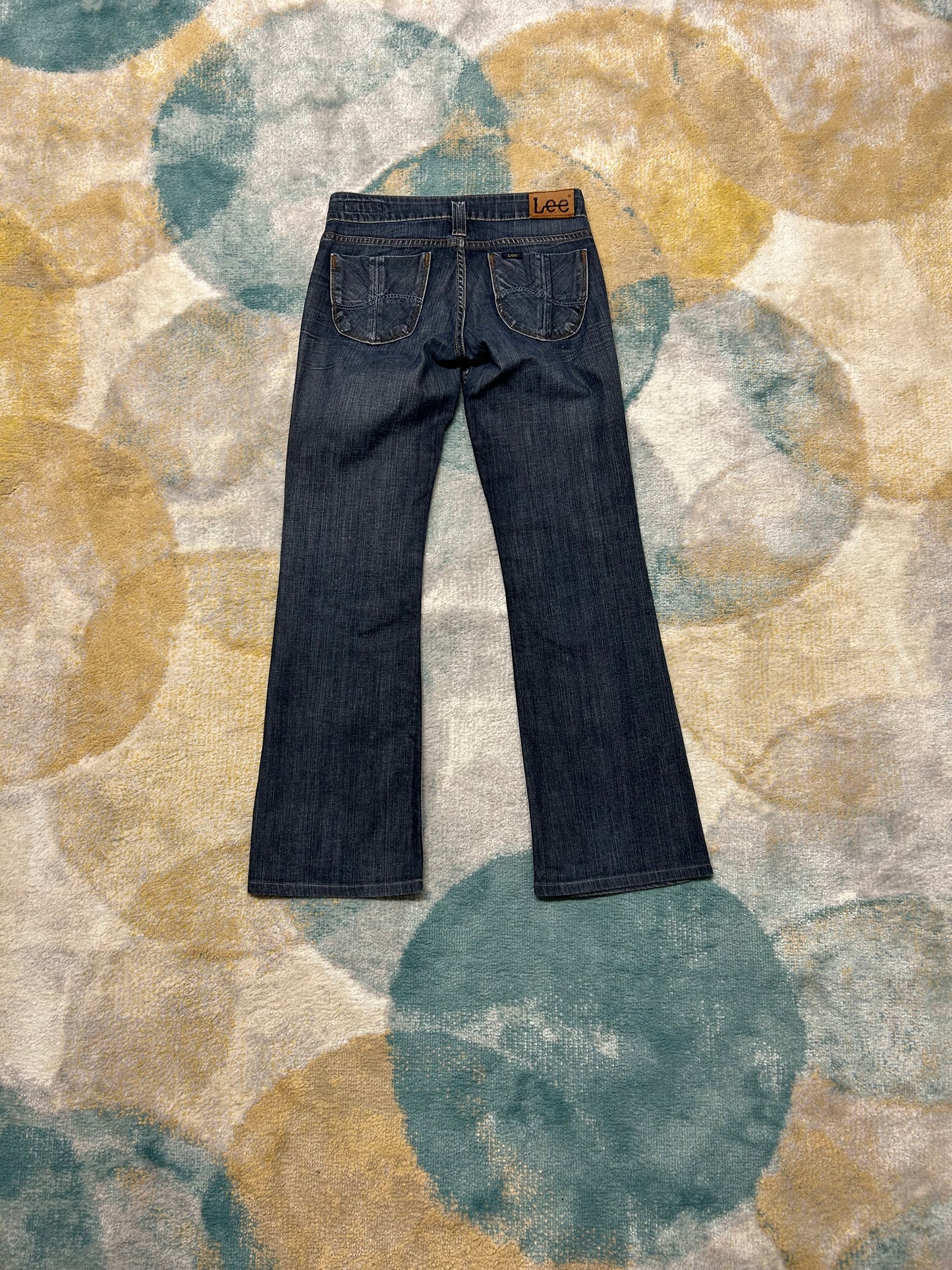 Lee dark wash bootcut denim jeans