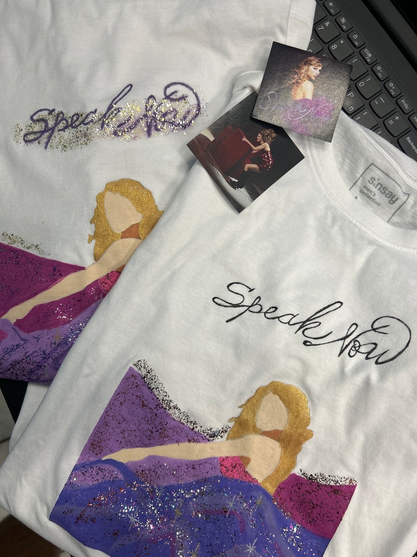 Taylor Swift 'Speak Now' Hand-painted Tshirt