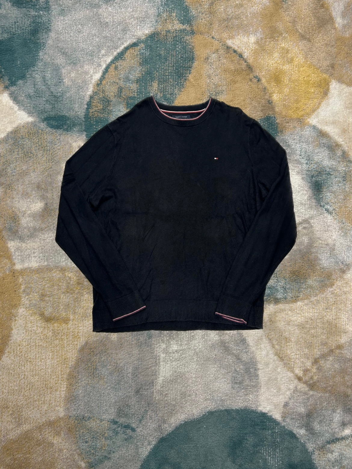 Tommy Hilfiger Black Classic Knit