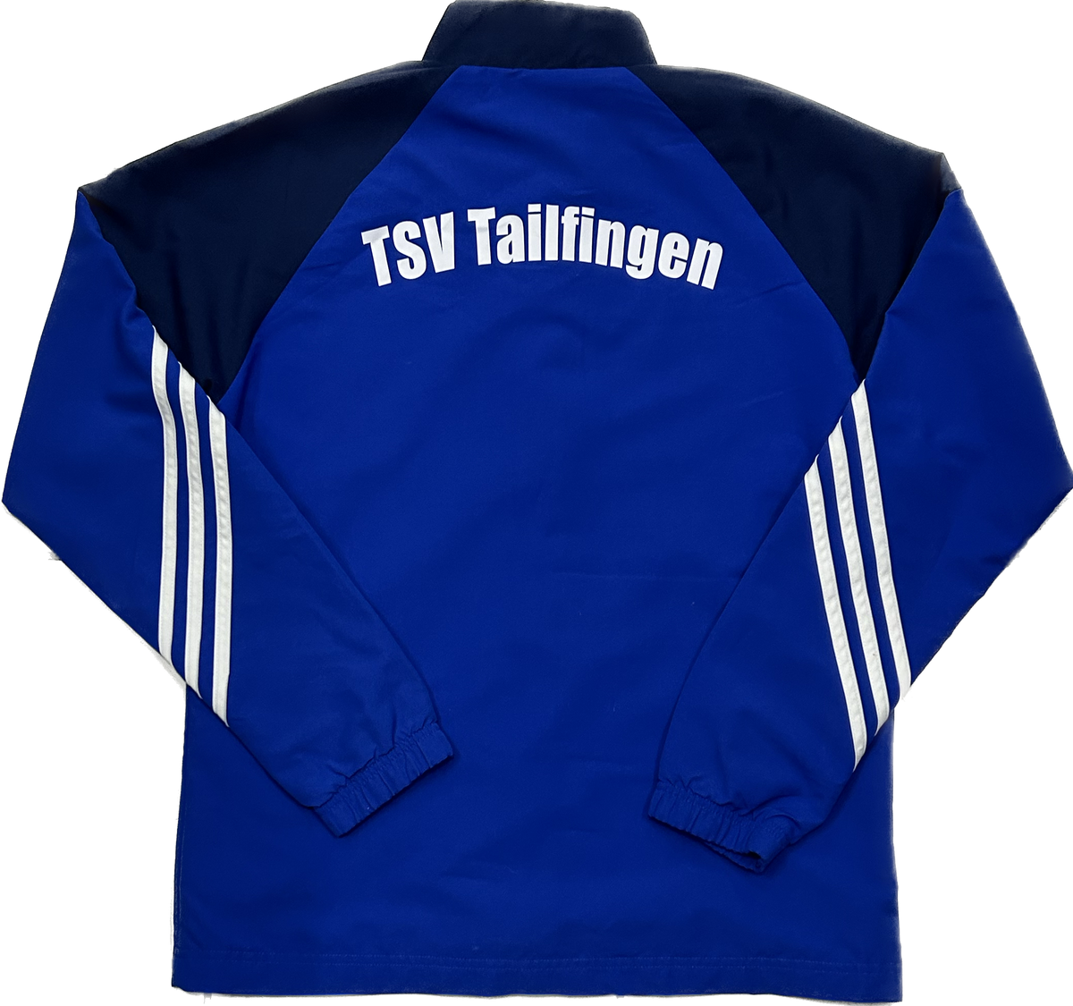 Adidas Blue and Black Retro Trackjacket