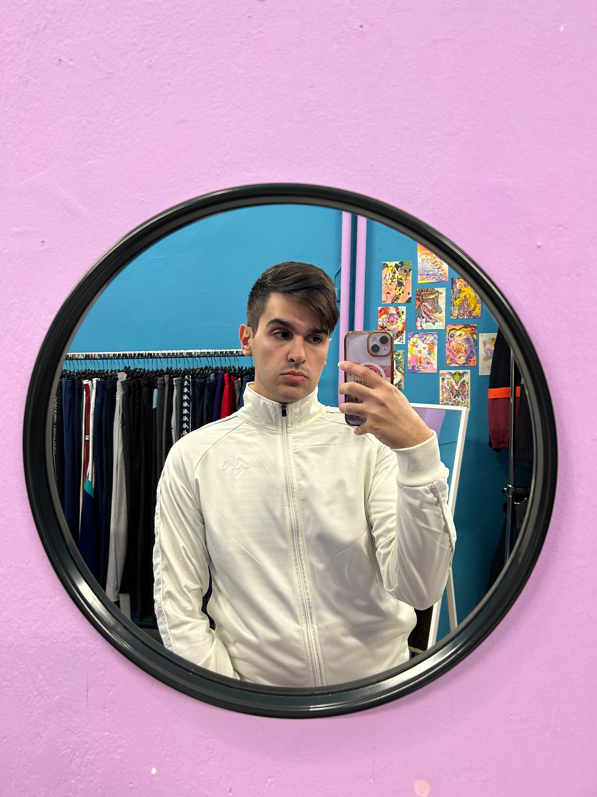 Kappa Crem White Trackjacket
