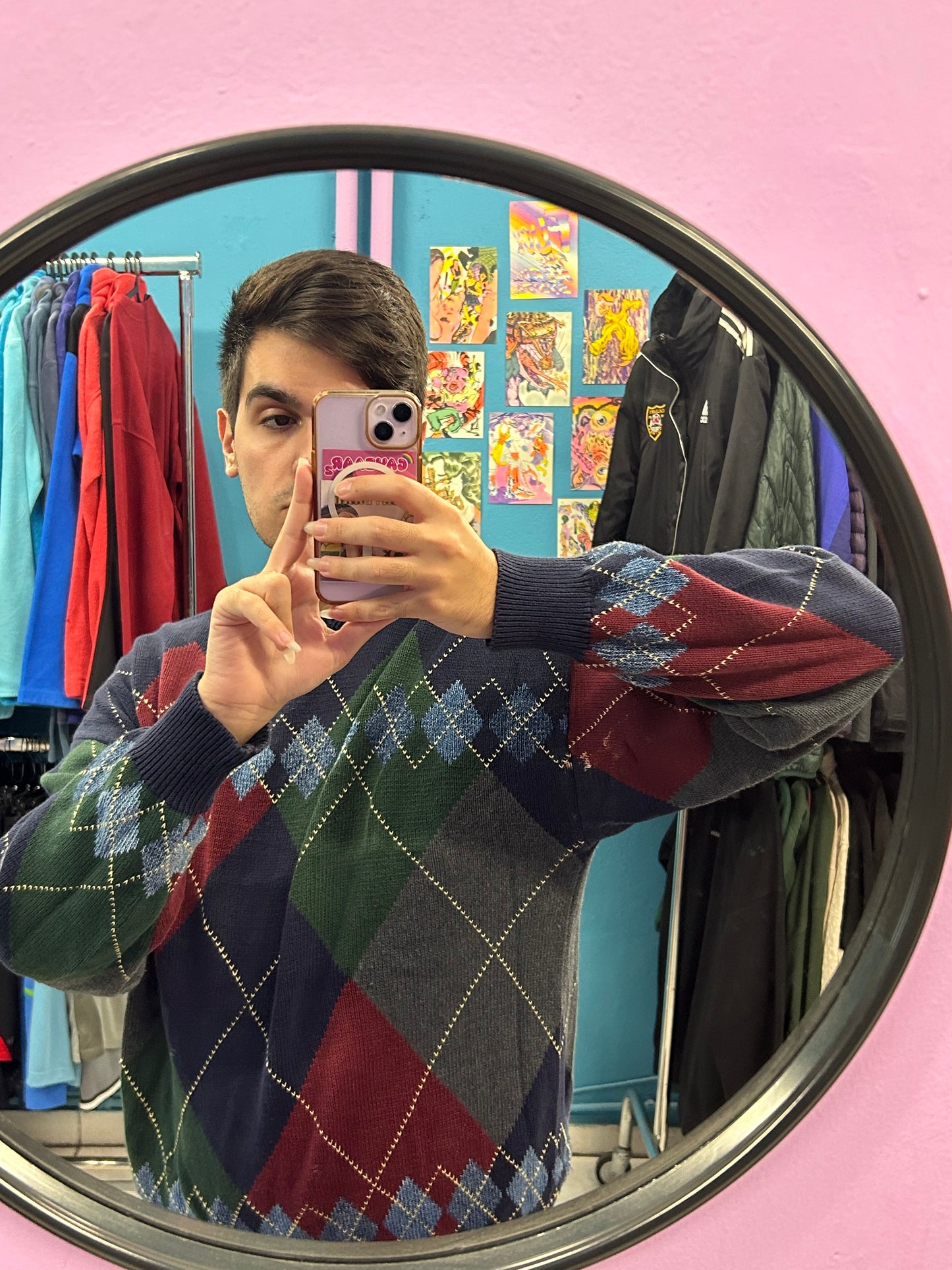 Nautica Retro Classic Knit Crewneck