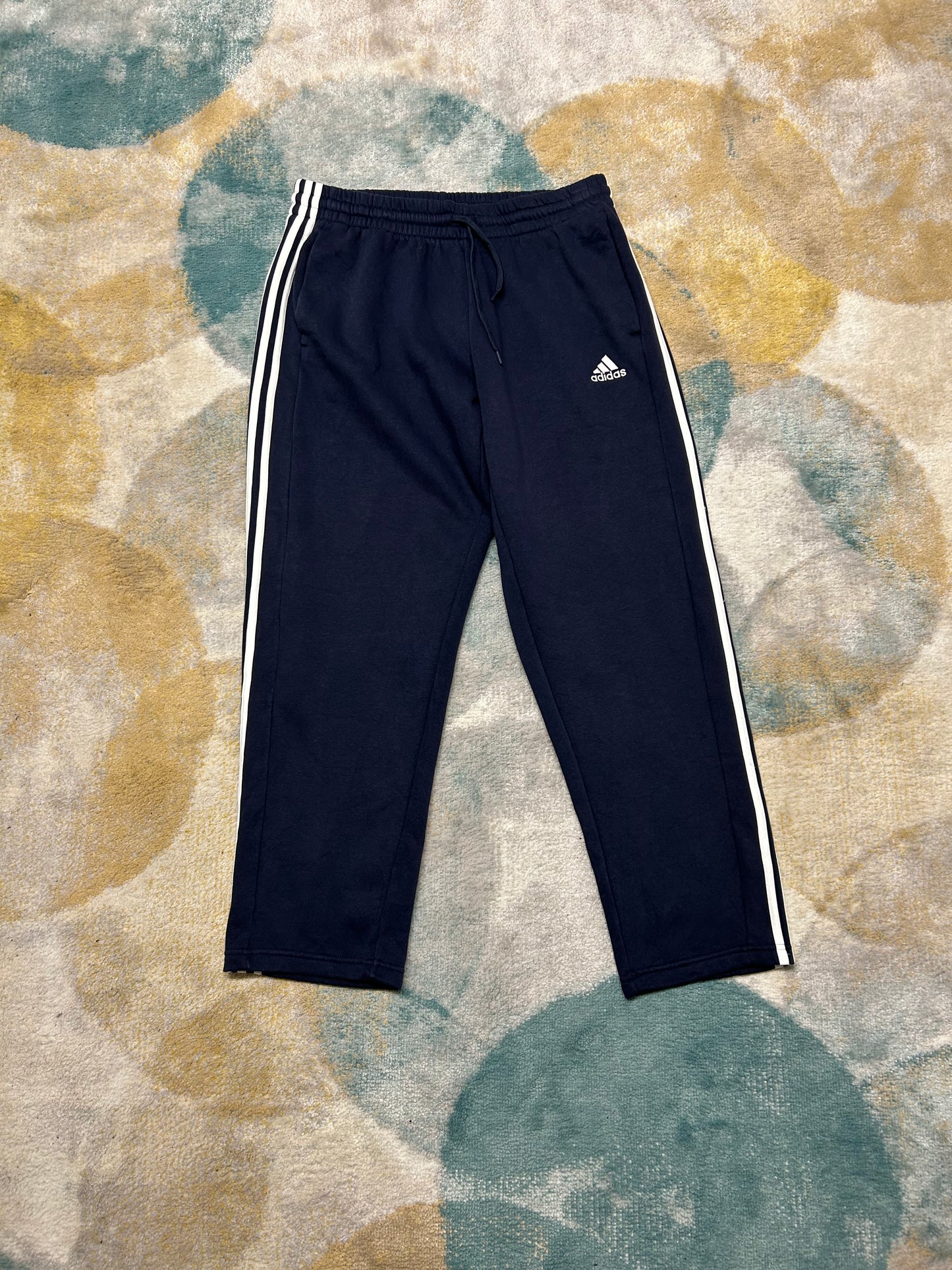 Adidas Dark Blue Heavy Cotton Sweatpants