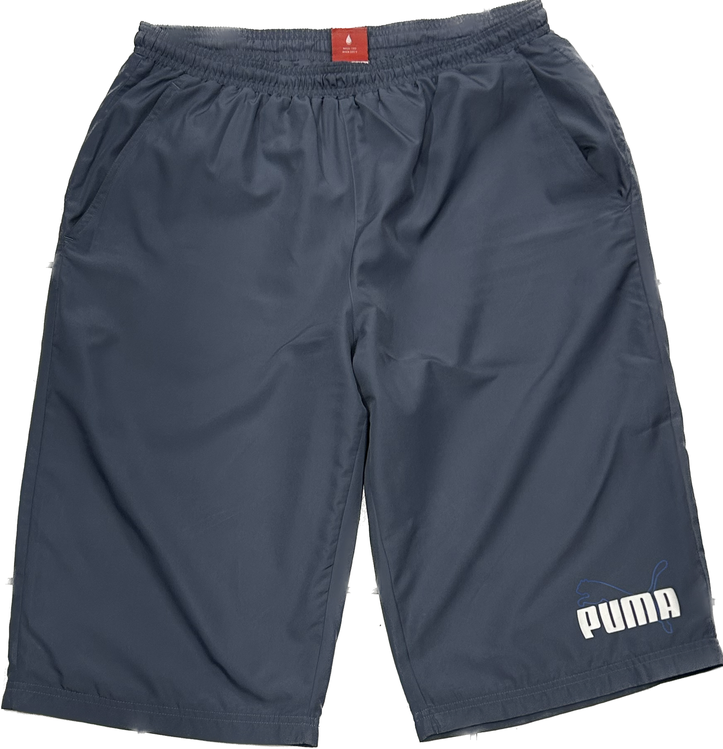 Puma Blue Long Shorts/Capri Shorts