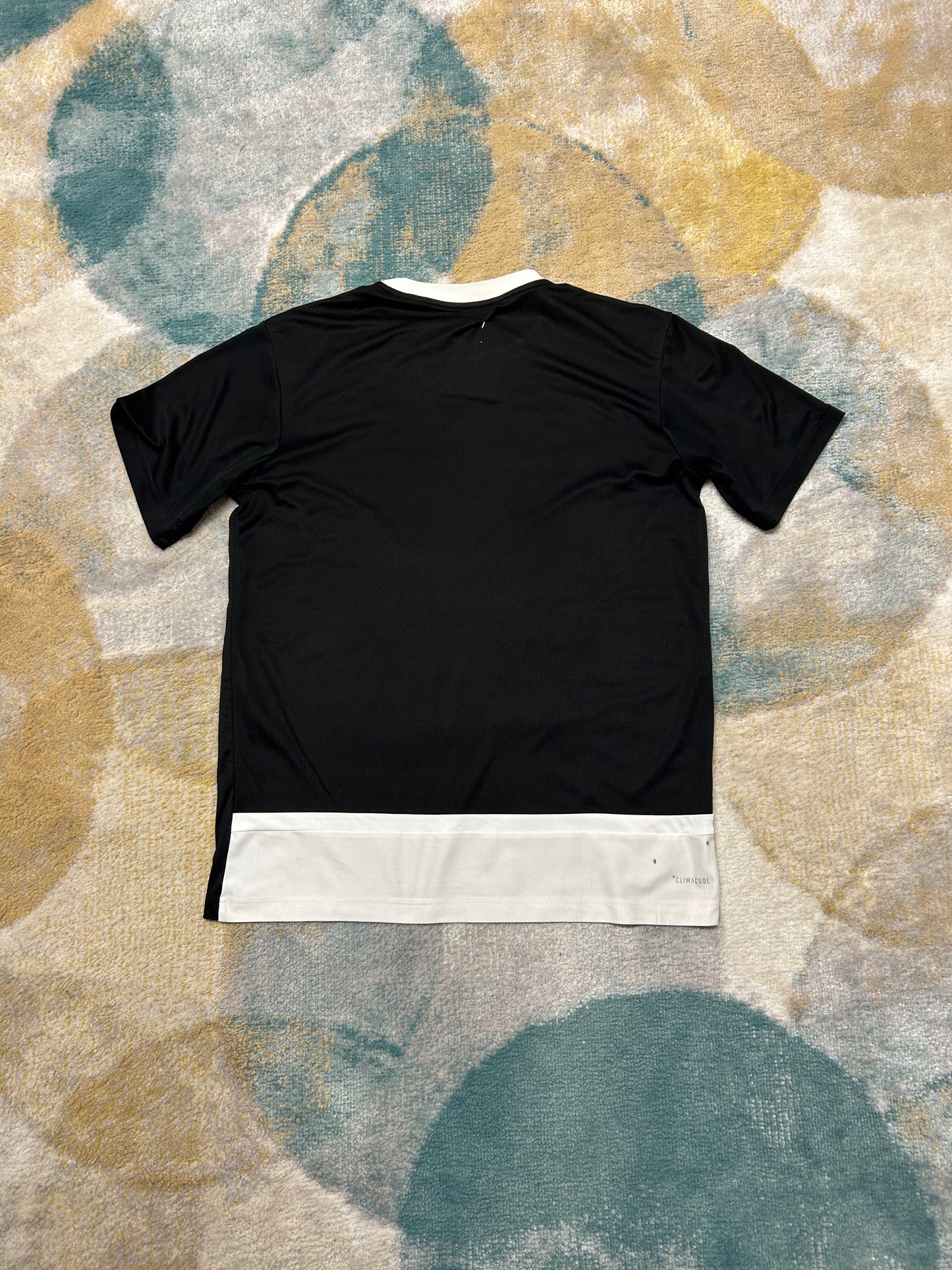 Adidas Black and White tee
