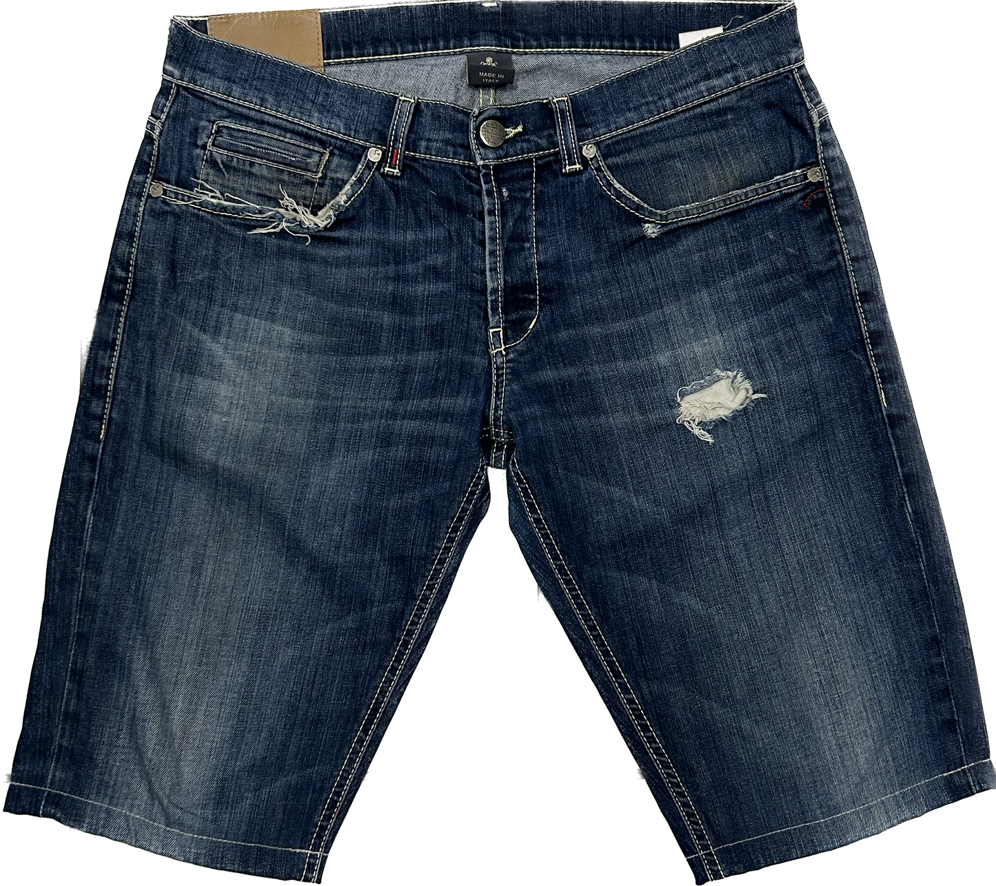 Retro Dark Denim Bermuda